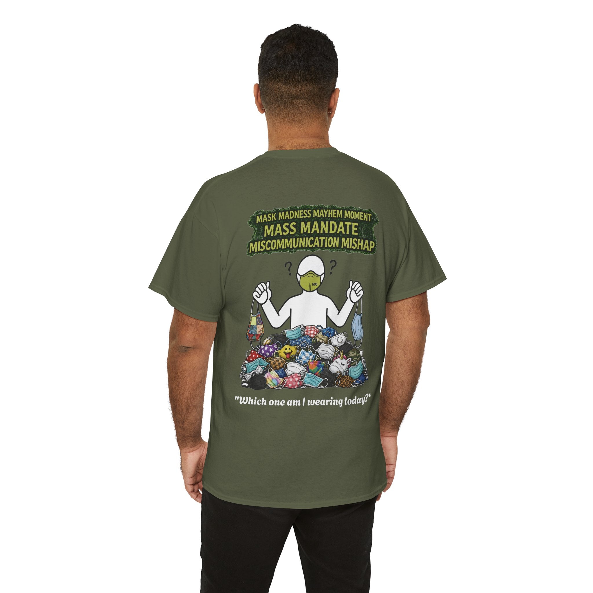 I Survived 2020 — Director's Cut S1:E4 "Mask Madness Mayhem Moment" | Pandemic Edition Unisex Heavy Cotton Tee