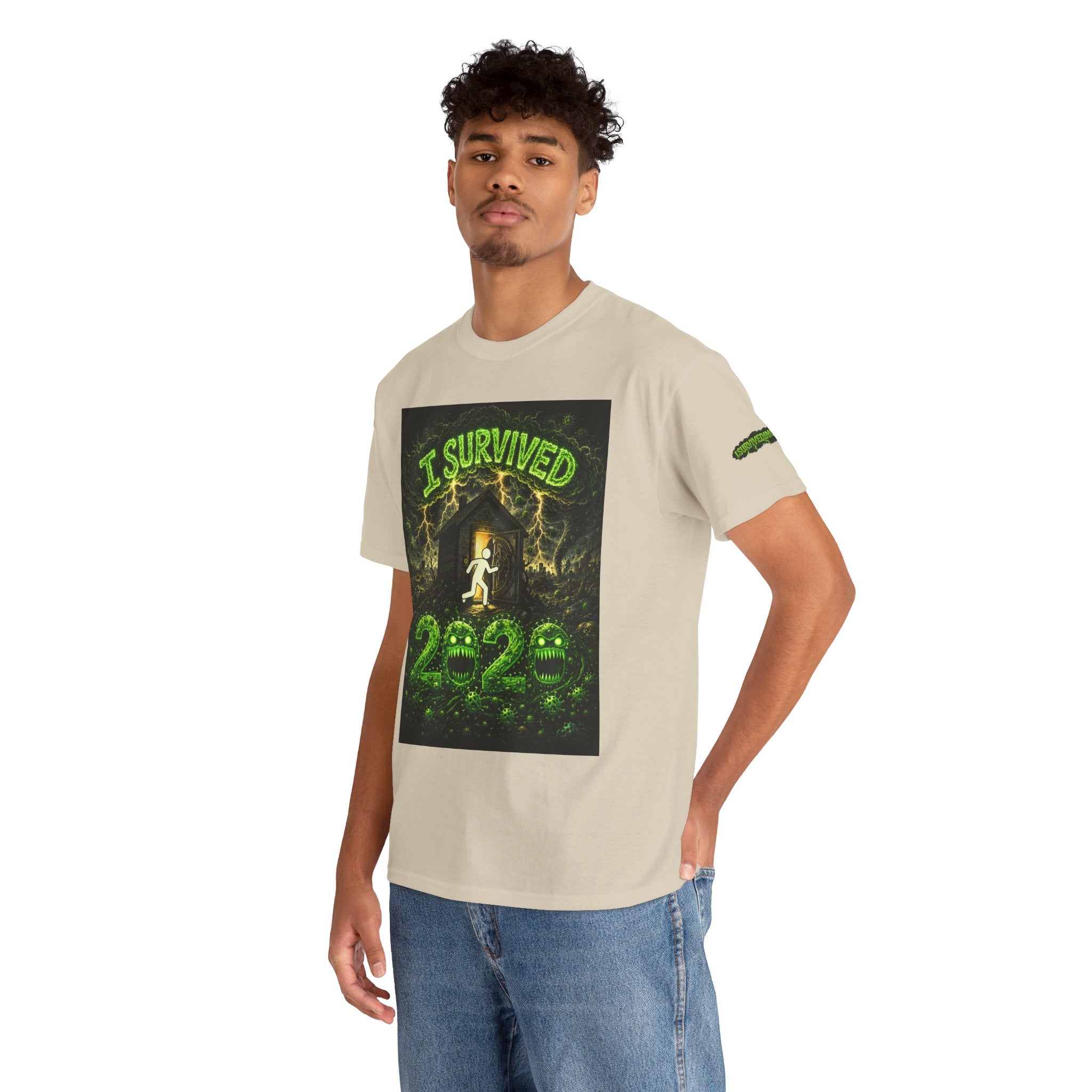I Survived 2020 — S1:E4 "Mask Madness Mayhem Moment" | Pandemic Edition Unisex Heavy Cotton Tee (SPECIAL EDITION)
