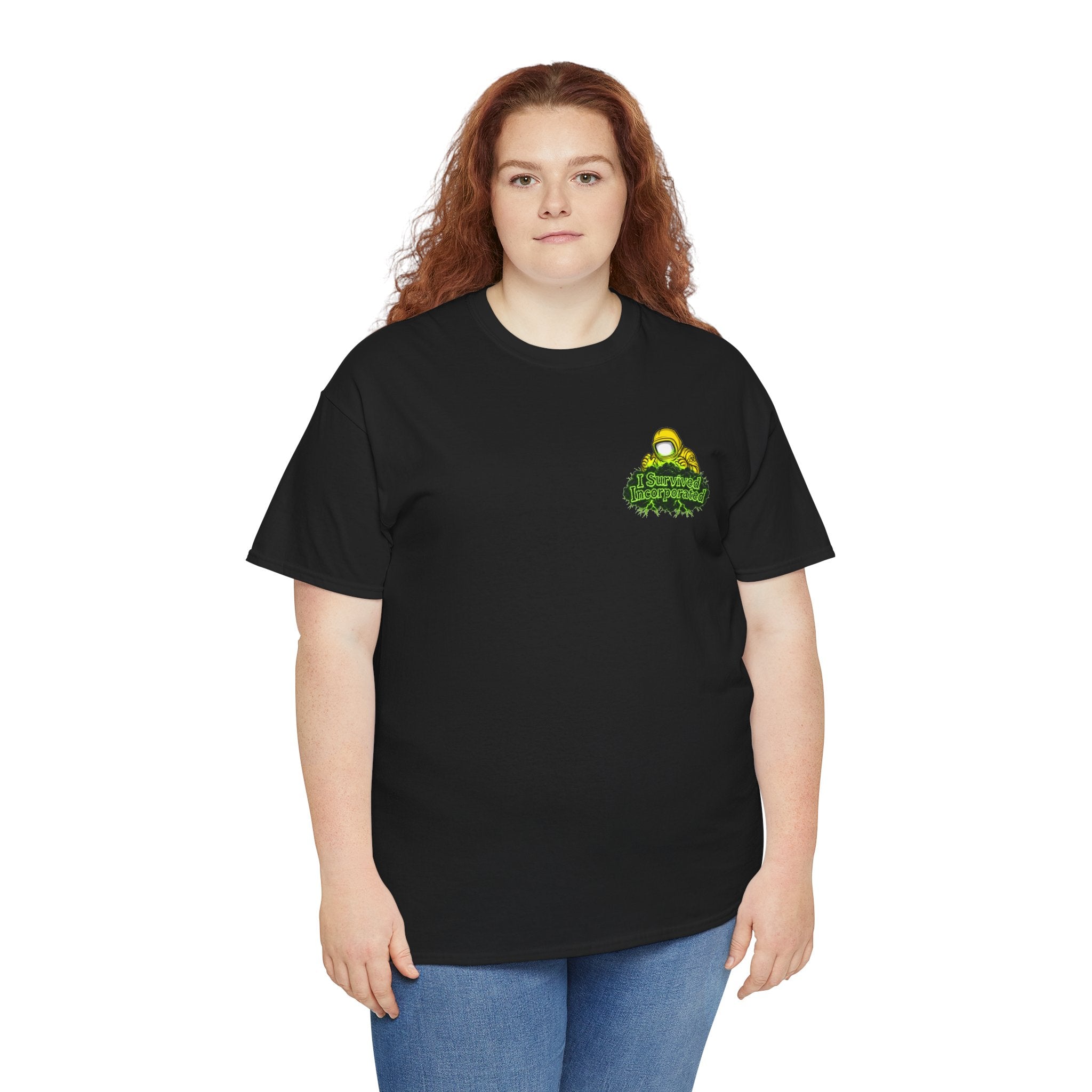 I Survived 2020 — "Please Stand By" Test Pattern Toxic Signal Tee Summer Premiere Unisex Heavy Cotton Tee