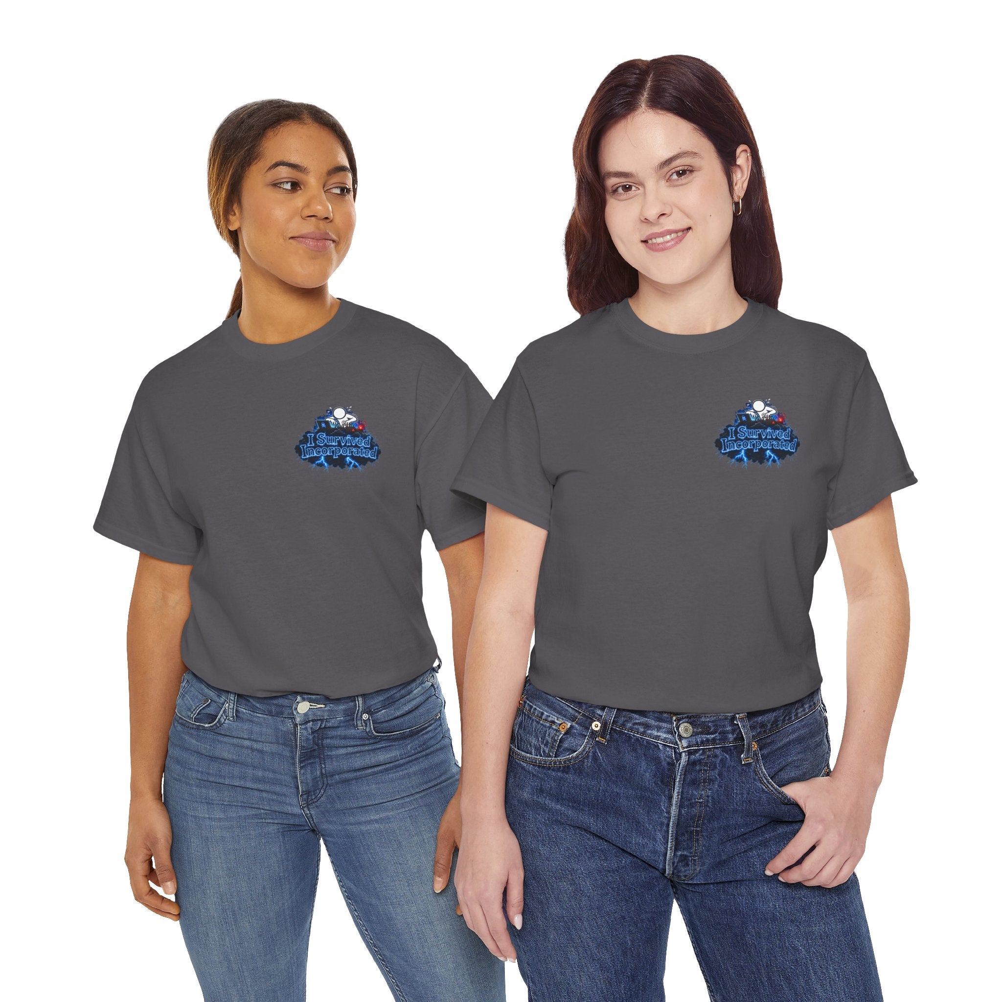 I Survived 2020 — "Please Stand By" Test Pattern Tee Lockdown Surveillance Edition Summer Exclusive Unisex Heavy Cotton Tee
