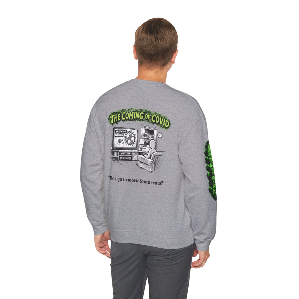 I Survived 2020 — Director's Cut S1:E2 "The Coming of COVID" | Pandemic Edition Unisex Heavy Blend™ Crewneck Sweatshirt