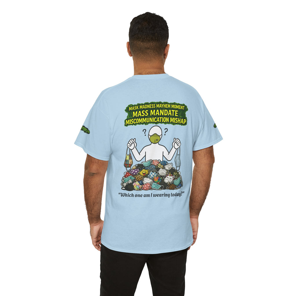 I Survived 2020 — PANDEMIC S1:E4: Director's Cut Special Edition "Mask Madness" Unisex Heavy Cotton Tee