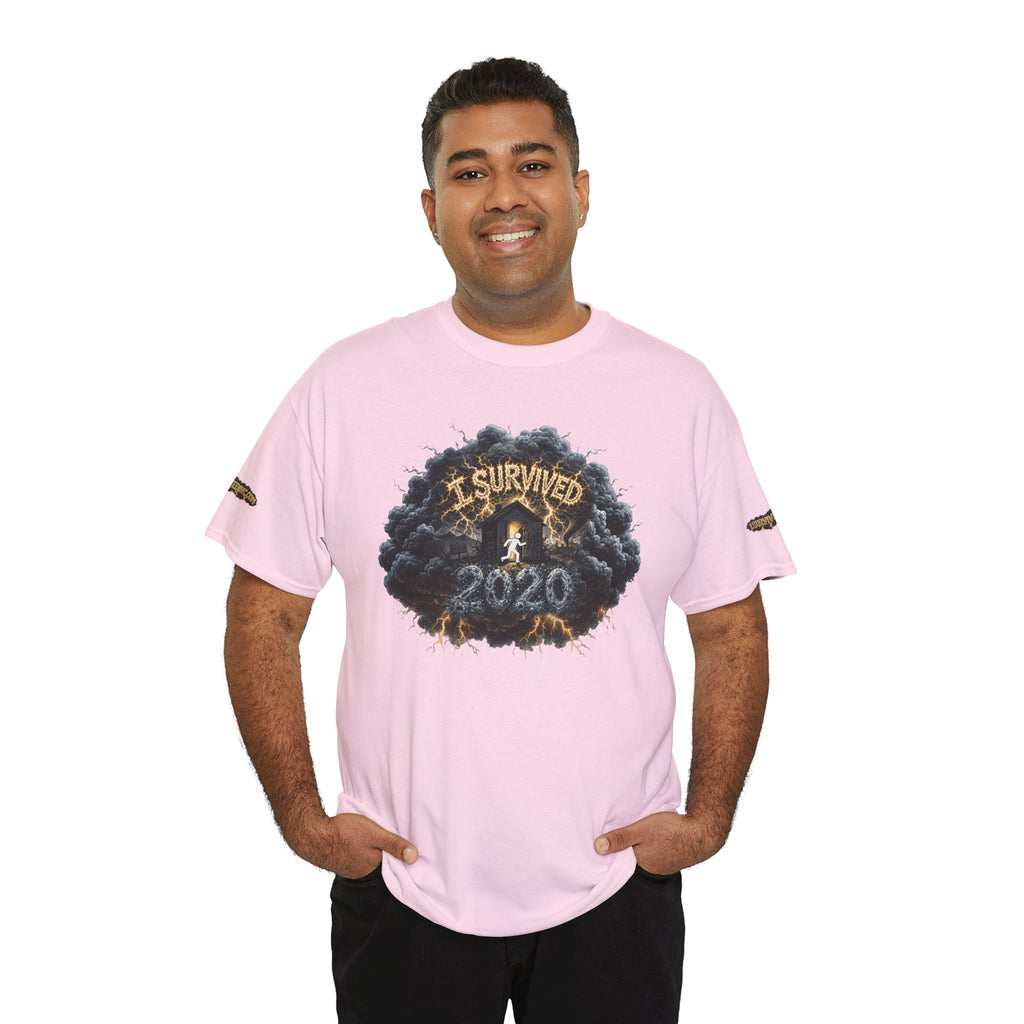 I Survived 2020 — Director's Cut Original Design Teaser Tee | Season 1 Premiere Drop Unisex Heavy Cotton Tee (SPECIAL EDITION)