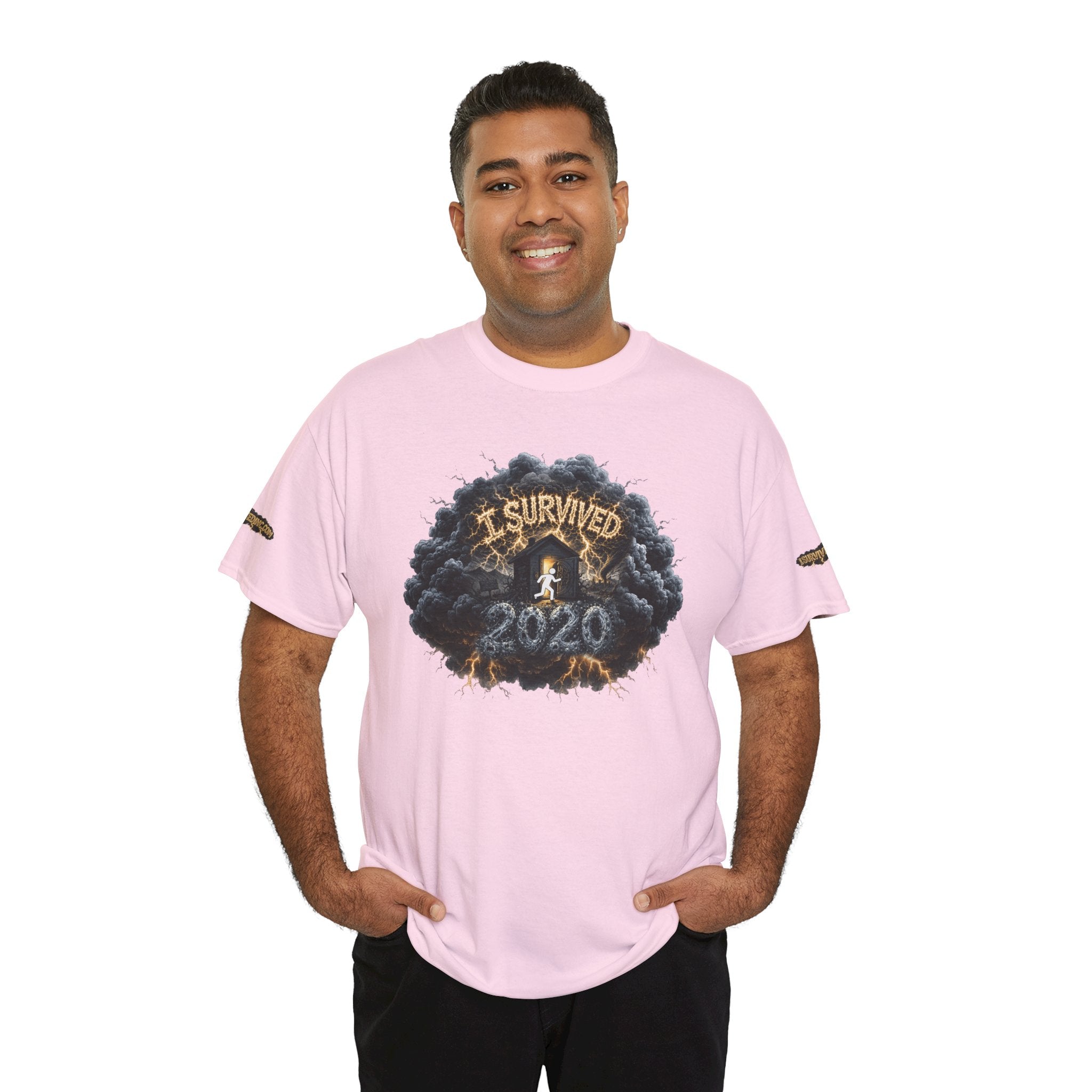 I Survived 2020 — Director's Cut Original Design Teaser Tee | Season 1 Premiere Drop Unisex Heavy Cotton Tee (SPECIAL EDITION)