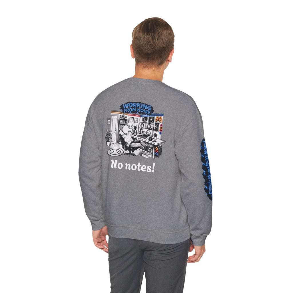 I Survived 2020 — LOCKDOWN S3:E4: Director's Cut "Working From Home" Unisex Heavy Blend™ Crewneck Sweatshirt