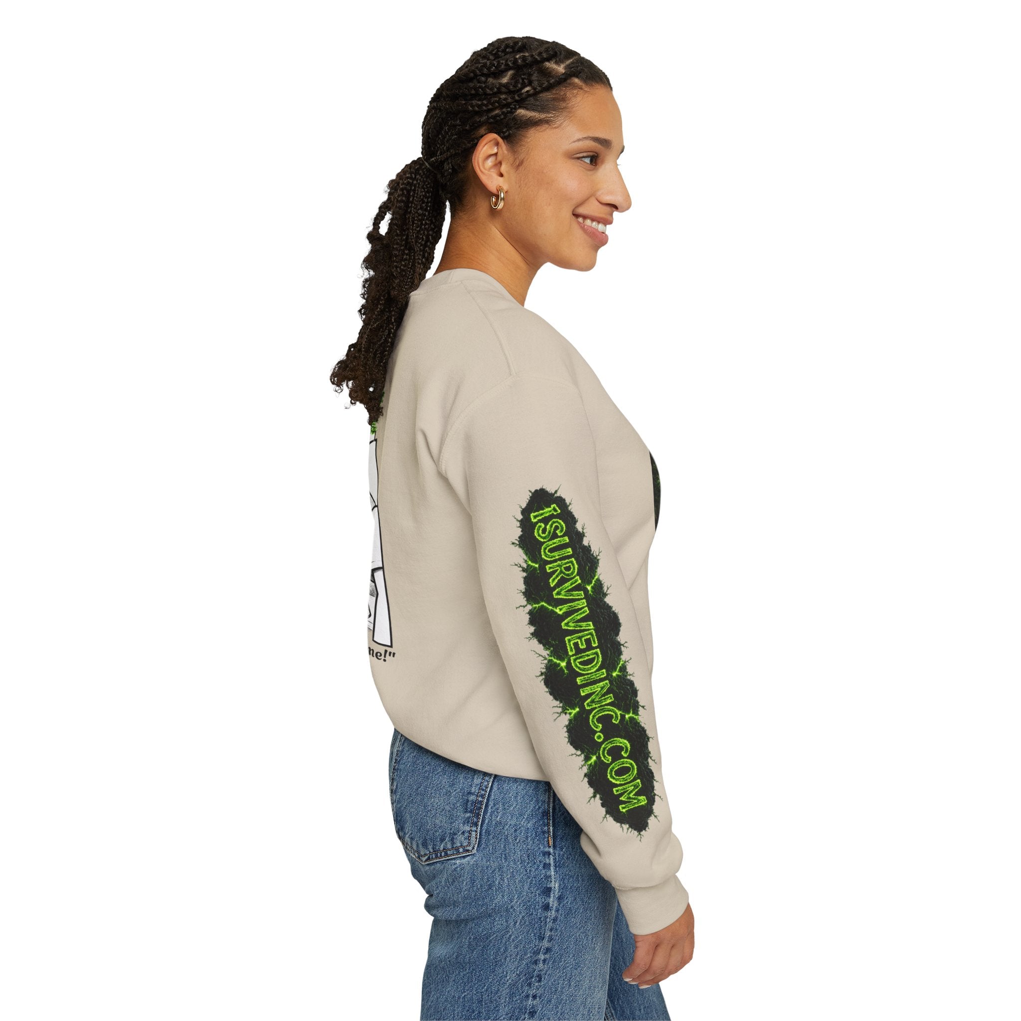 I Survived 2020 — PANDEMIC S1:E5: "Delivery Doomsday" Unisex Heavy Blend™ Crewneck Sweatshirt