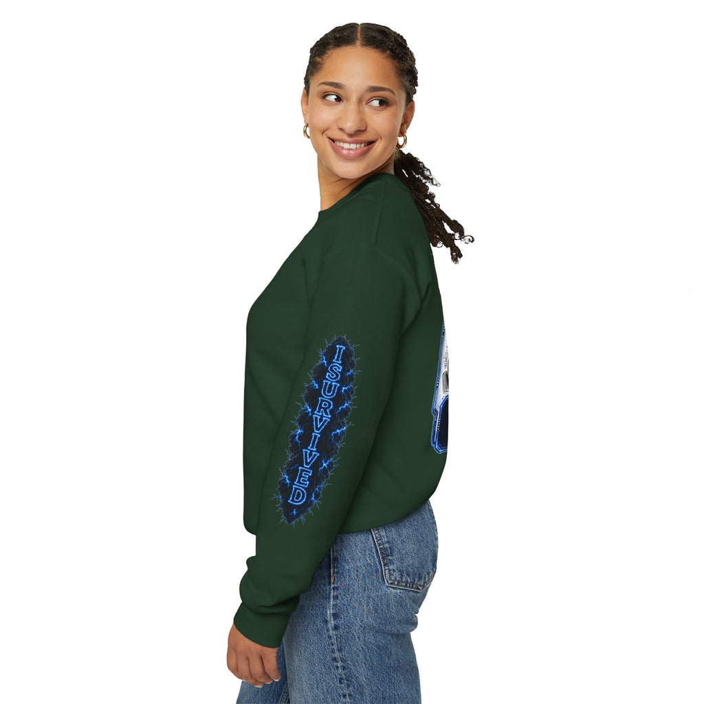 I Survived 2020 — LOCKDOWN S3:E2: Director's Cut Special Edition "Dating Under Lockdown" Unisex Heavy Blend™ Crewneck Sweatshirt