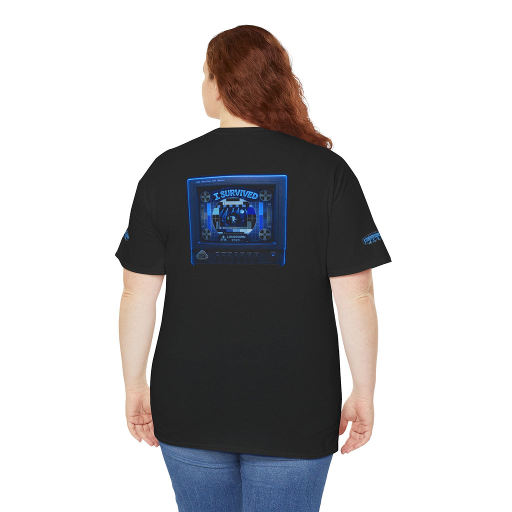 I Survived 2020 — "Please Stand By" Test Pattern Tee Lockdown Special Edition Summer Exclusive Unisex Heavy Cotton Tee