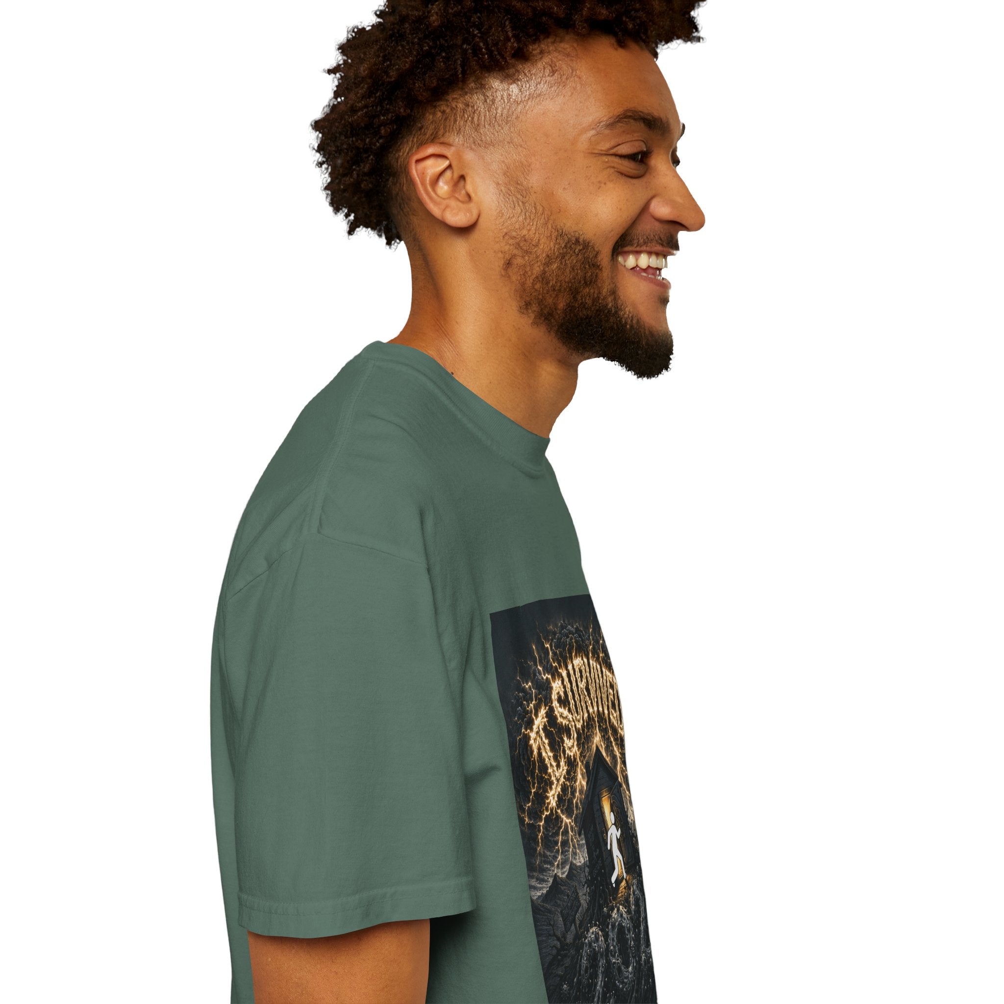 I Survived 2020 — Original PILOT Design Unisex Garment-Dyed T-shirt
