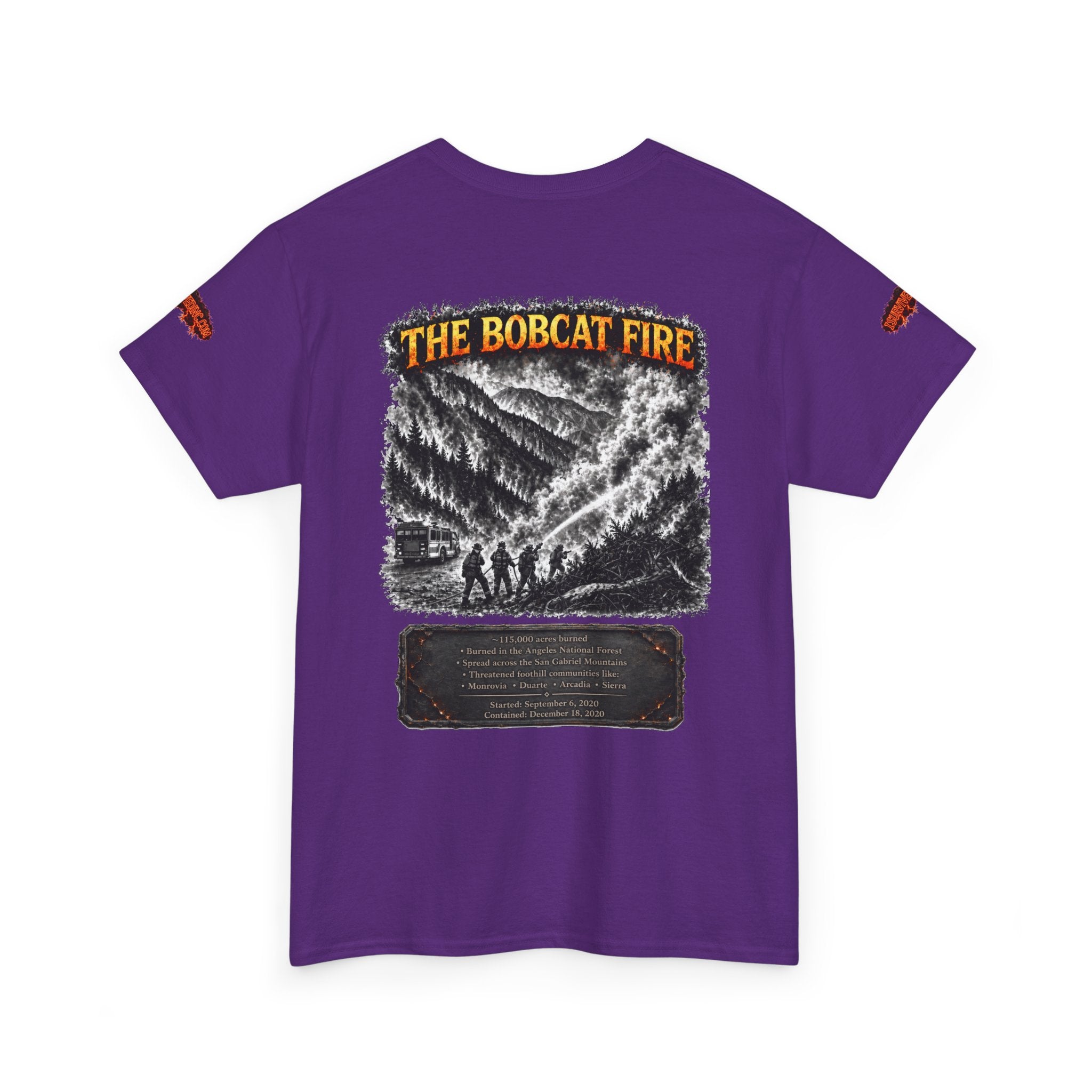 I Survived 2020 — Director's Cut S2:E2 "The Bobcat Fire" | Wildfire Edition Memorial Unisex Heavy Cotton Tee (SPECIAL EDITION)