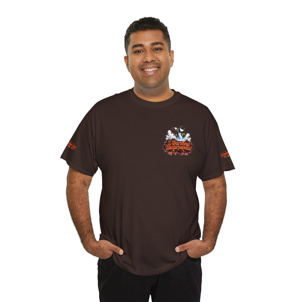 I Survived 2020 — "Please Stand By" Test Pattern Tee Wildfire Signal Special Edition Summer Premiere Unisex Heavy Cotton Tee