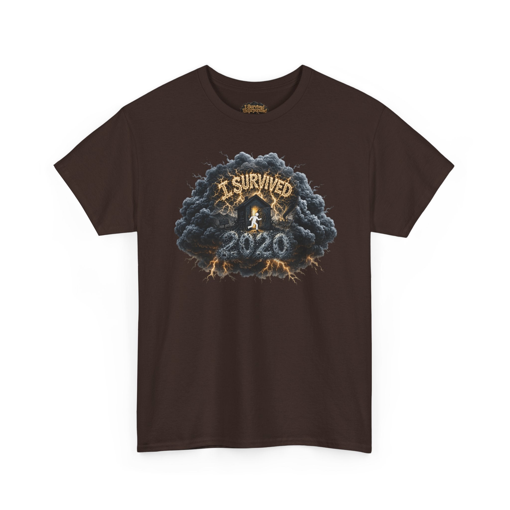 I Survived 2020 — Director's Cut Original Design Teaser Tee | Season 1 Premiere Drop Unisex Heavy Cotton Tee