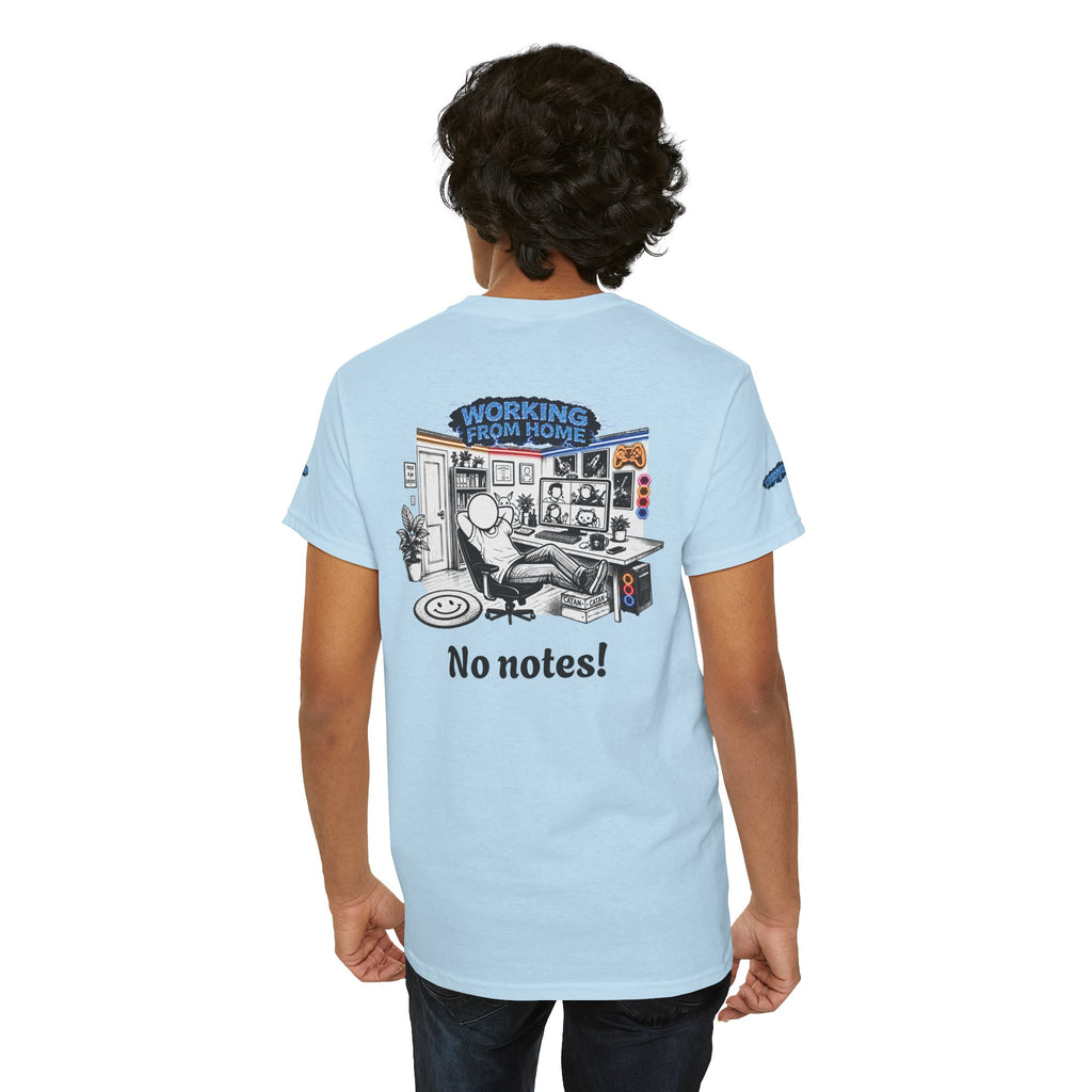 I Survived 2020 — LOCKDOWN S3:E4: Special Edition "Working From Home" Unisex Heavy Cotton Tee