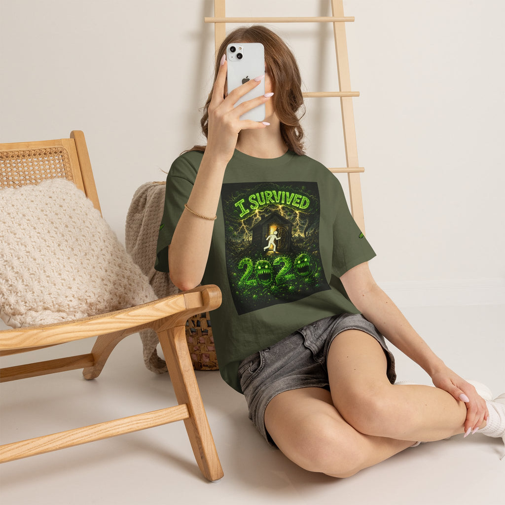 I Survived 2020 — S1:E4 "Mask Madness Mayhem Moment" | Pandemic Edition Unisex Heavy Cotton Tee (SPECIAL EDITION)