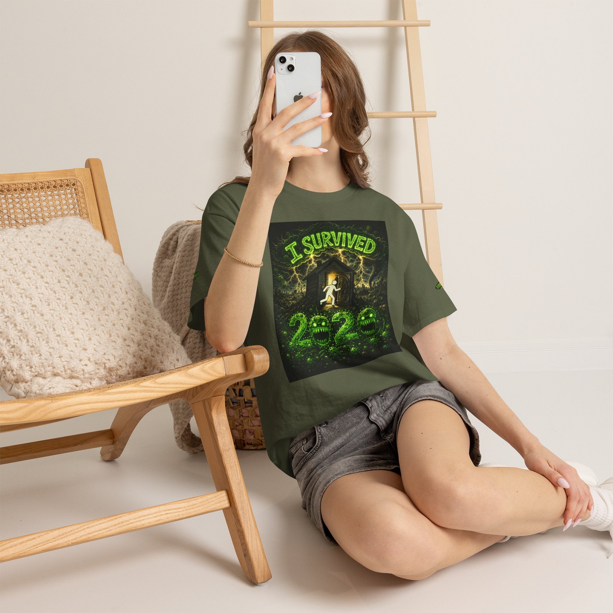 I Survived 2020 — S1:E4 "Mask Madness Mayhem Moment" | Pandemic Edition Unisex Heavy Cotton Tee (SPECIAL EDITION)