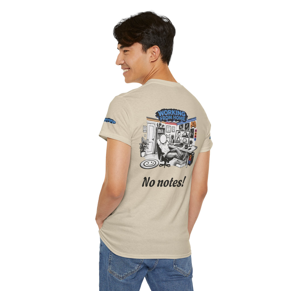 I Survived 2020 — LOCKDOWN S3:E3: Director's Cut Special Edition "Working From Home" Unisex Heavy Cotton Tee