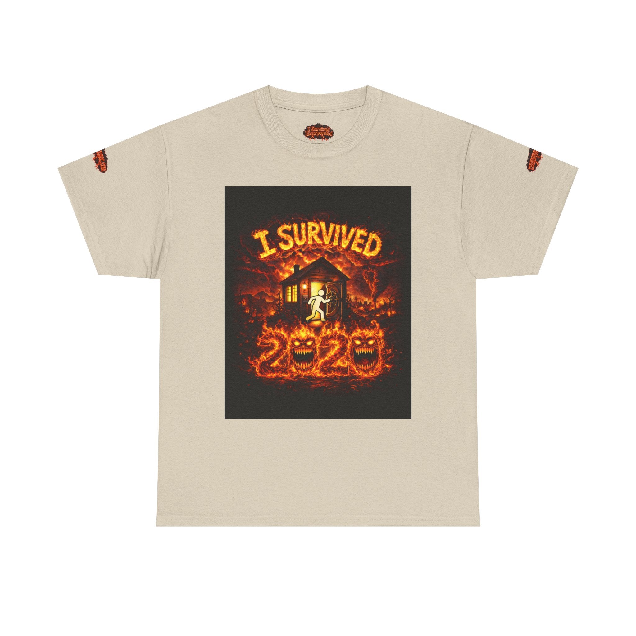 J'ai survécu à 2020 — S2:E2 "L'incendie de Bobcat" | T-shirt unisexe commémoratif en coton épais Édition feu de forêt (ÉDITION SPÉCIALE)