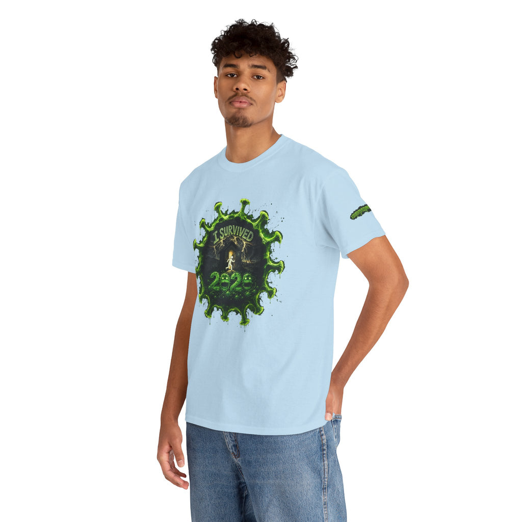 I Survived 2020 — Director's Cut S1:E2 "The Coming of COVID" | Pandemic Edition Unisex Heavy Cotton Tee (SPECIAL EDITION)
