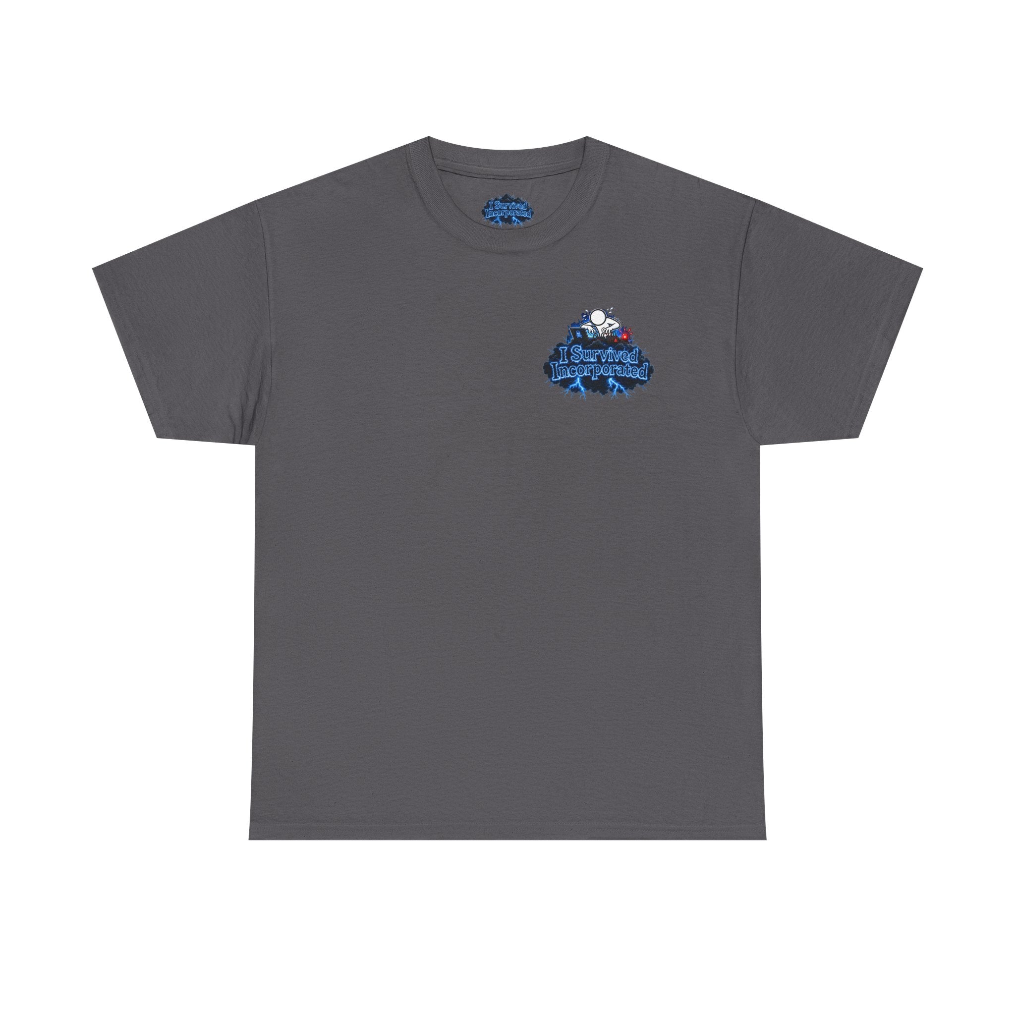 I Survived 2020 — "Please Stand By" Test Pattern Tee Lockdown Surveillance Edition Summer Exclusive Unisex Heavy Cotton Tee