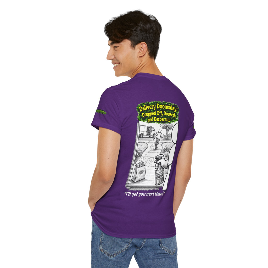 I Survived 2020 — PANDEMIC S1:E5: Director's Cut Special Edition "Delivery Doomsday" Unisex Heavy Cotton Tee