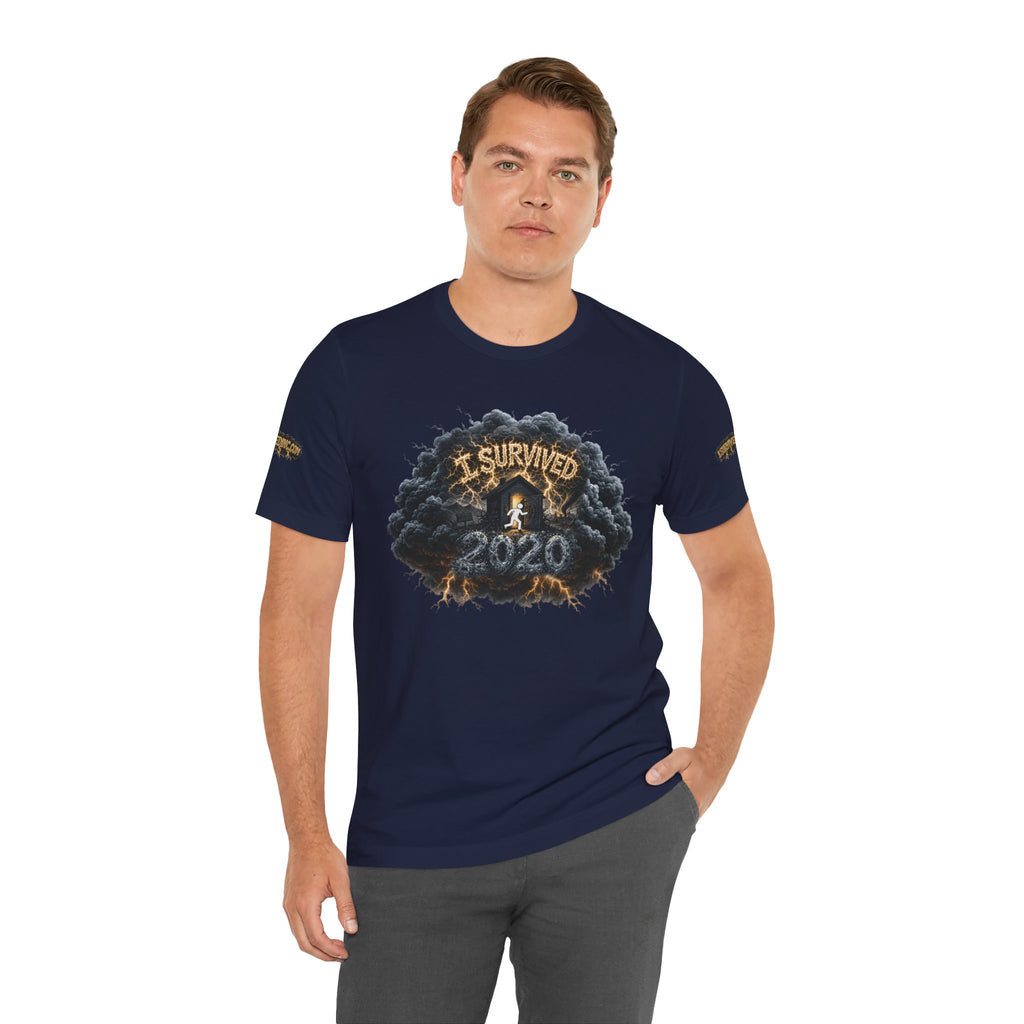 I Survived 2020 — Director's Cut Original Design Teaser Tee | Season 1 Premiere Drop Unisex Jersey Short Sleeve Tee
