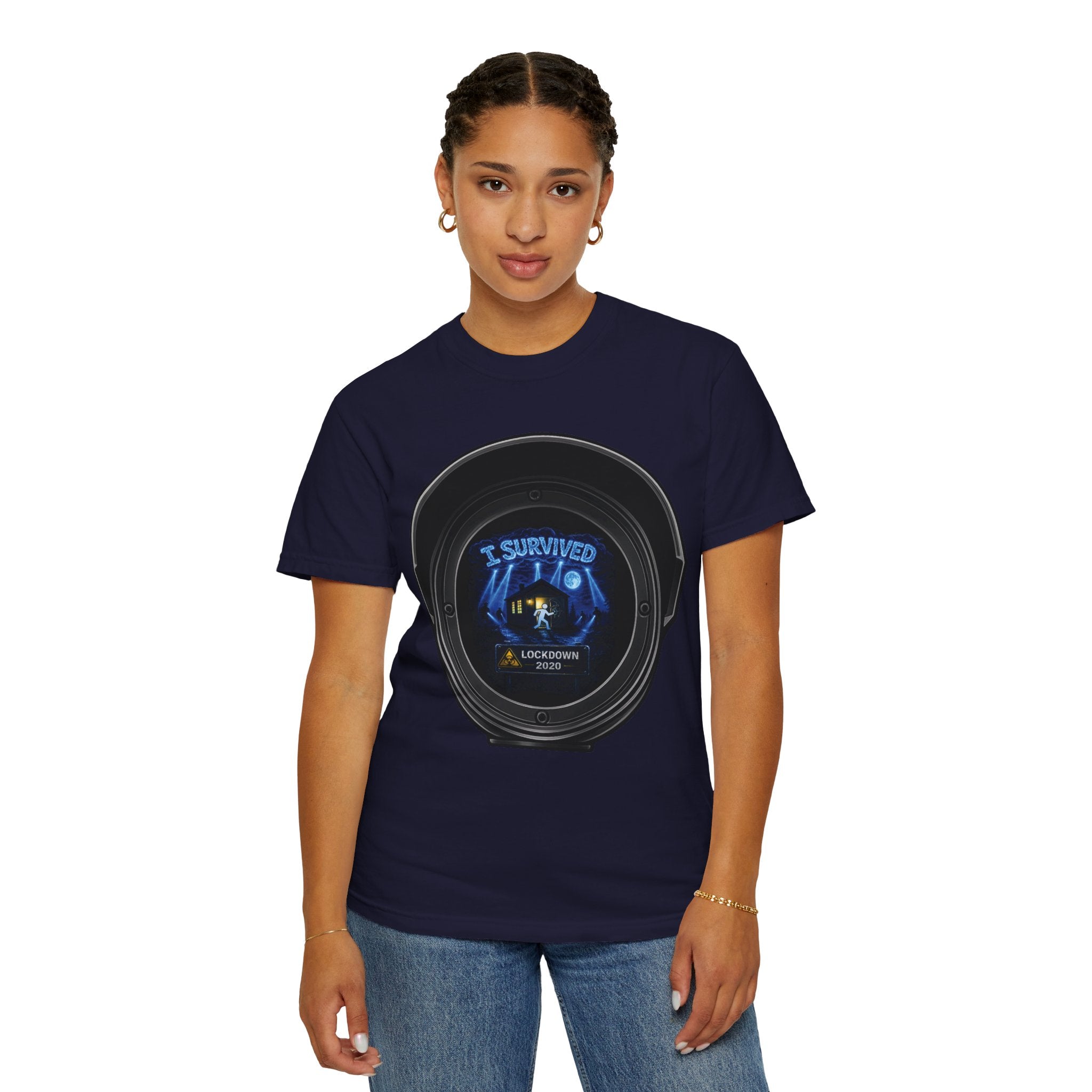 I Survived 2020 — Director's Cut S3:E3 "Remote Schooling" | Lockdown Edition Documentary Unisex Garment-Dyed T-shirt