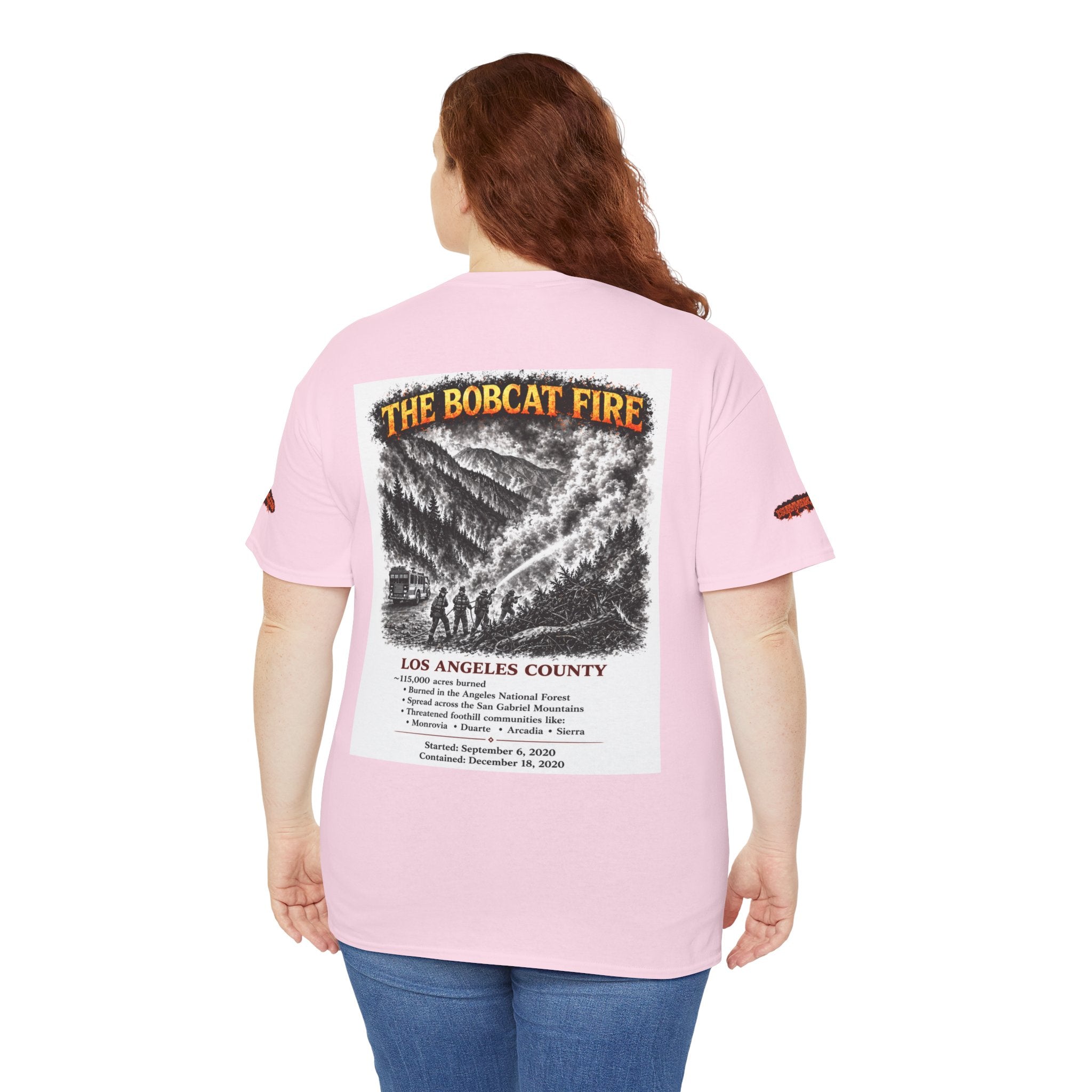 I Survived 2020 — S2:E2 "The Bobcat Fire" | Wildfire Edition Memorial Unisex Heavy Cotton Tee (SPECIAL EDITION)