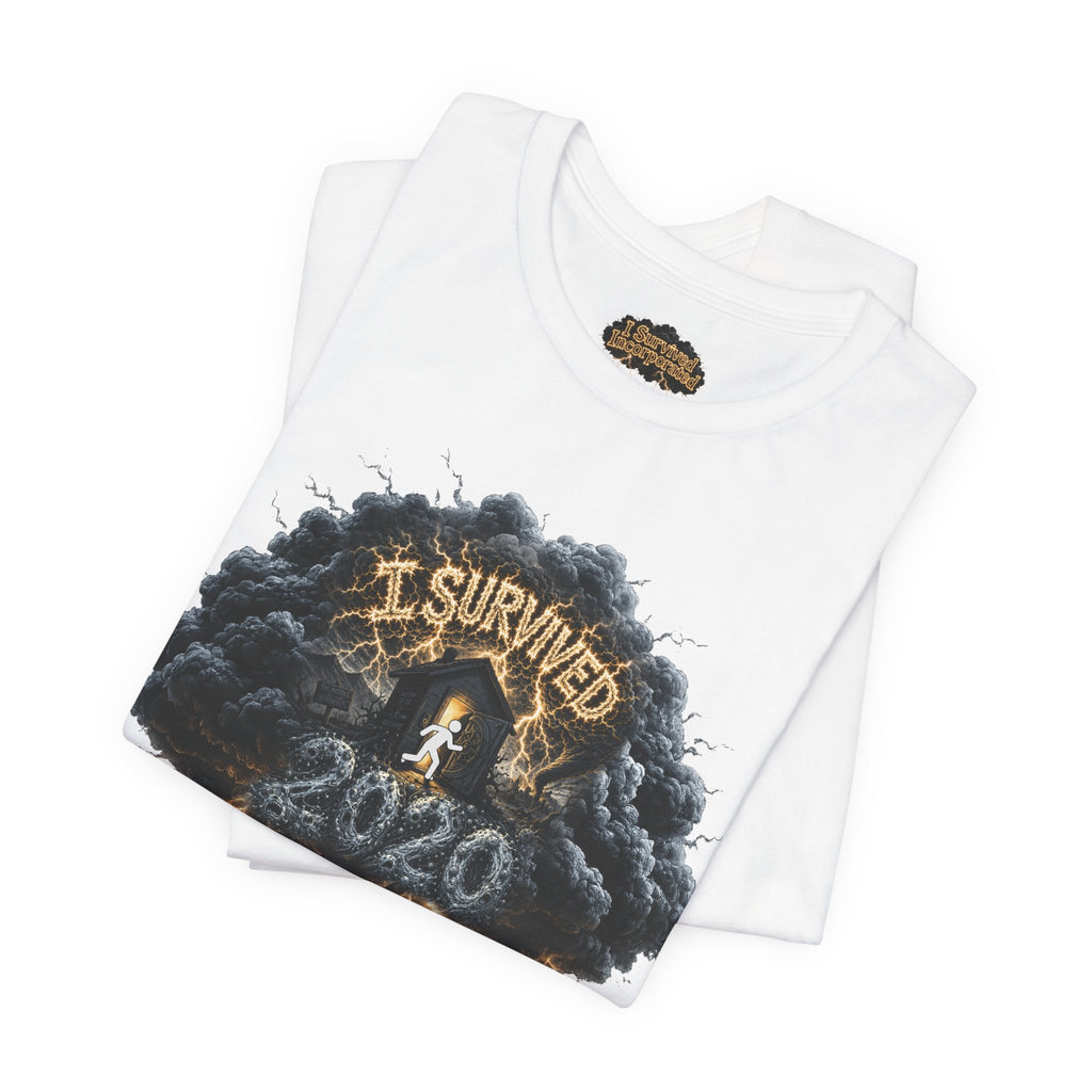 I Survived 2020 — Director's Cut Original Design Teaser Tee | Season 1 Premiere Drop Unisex Jersey Short Sleeve Tee