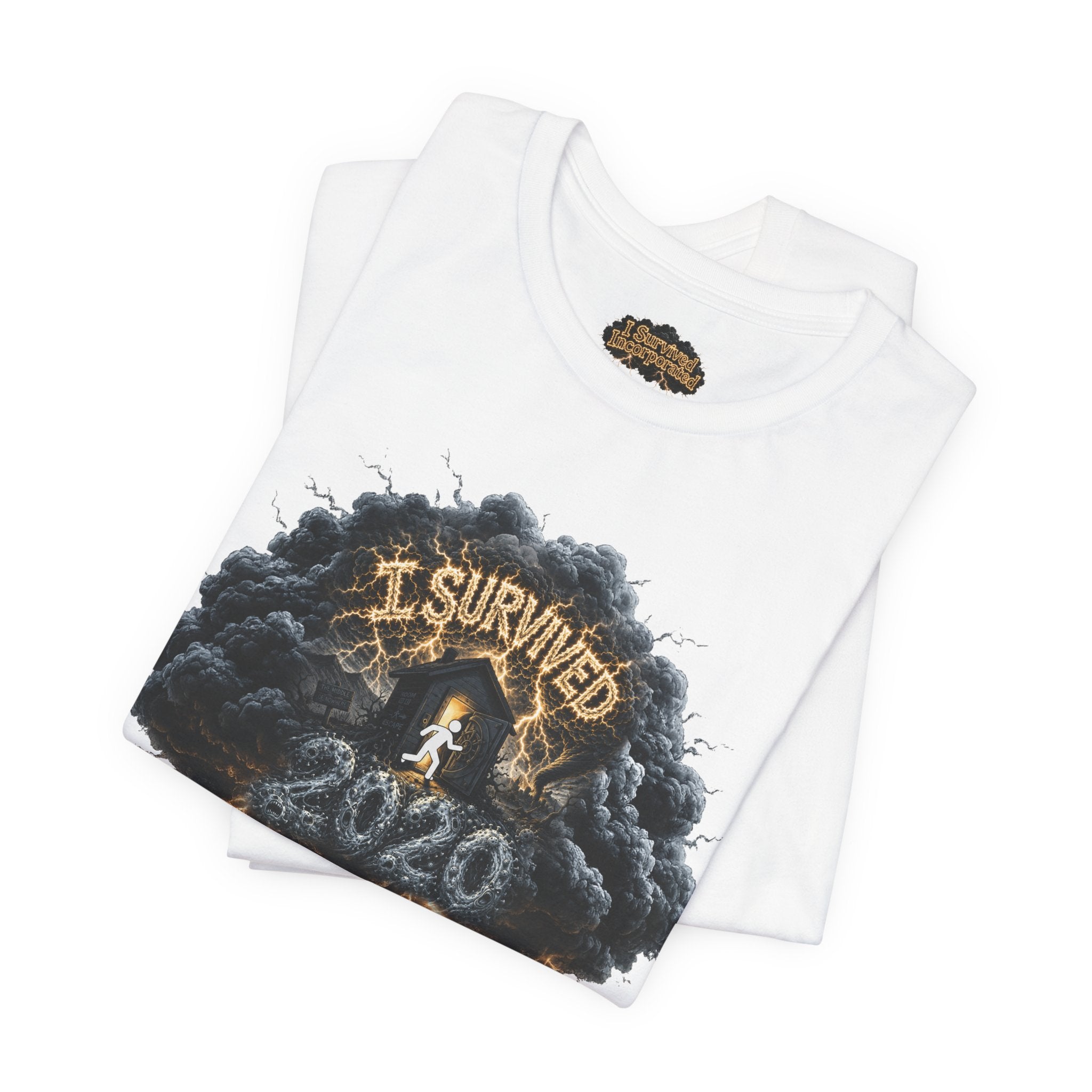 I Survived 2020 — Director's Cut Original Design Teaser Tee | Season 1 Premiere Drop Unisex Jersey Short Sleeve Tee