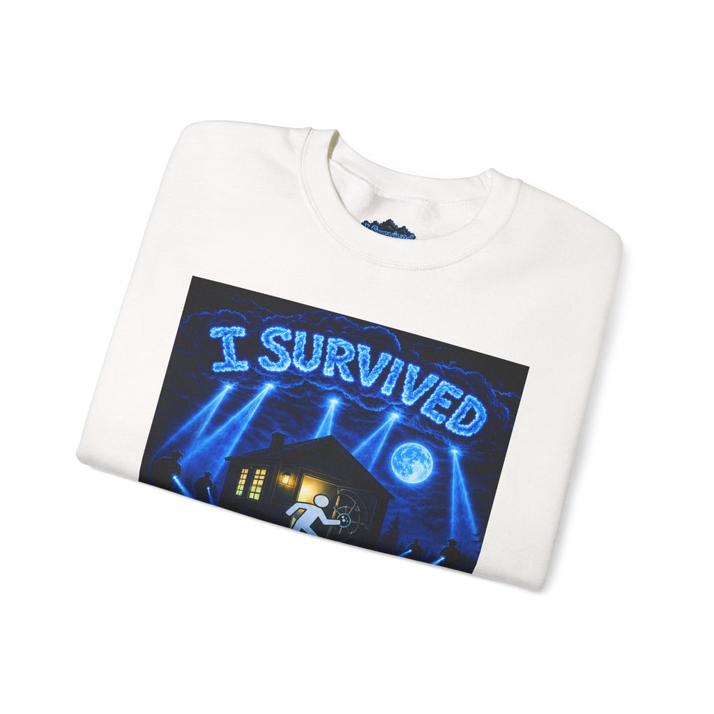 I Survived 2020 — S3:E4 "Working From Home" | Mid-Season Finale Pt. 1 | Lockdown Edition Documentary Unisex Heavy Blend™ Crewneck Sweatshirt