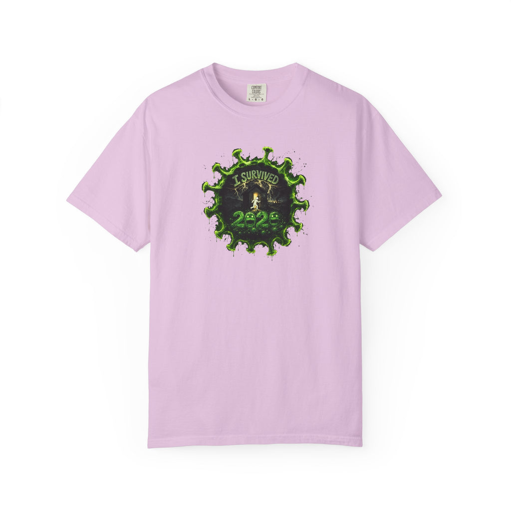 I Survived 2020 — PANDEMIC S1:E5: Director's Cut "Delivery Doomsday" Unisex Garment-Dyed T-shirt