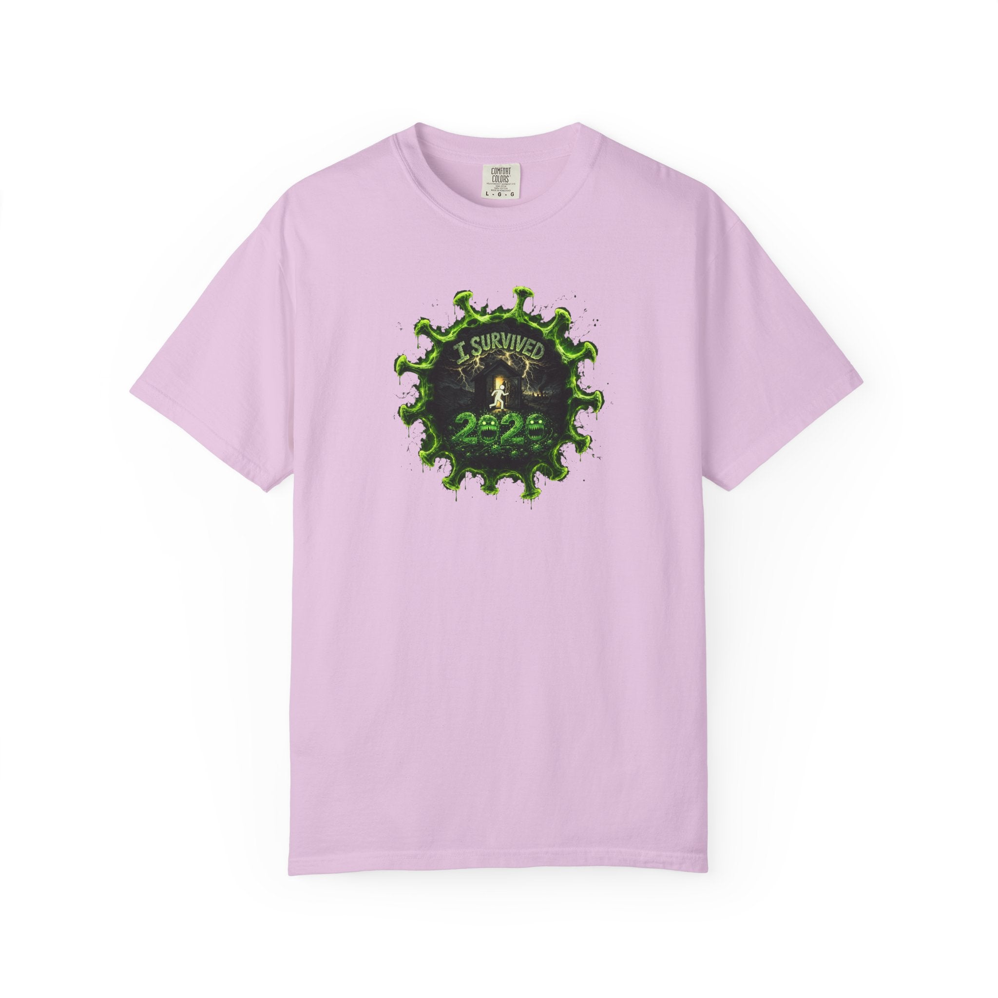 I Survived 2020 — PANDEMIC S1:E5: Director's Cut "Delivery Doomsday" Unisex Garment-Dyed T-shirt