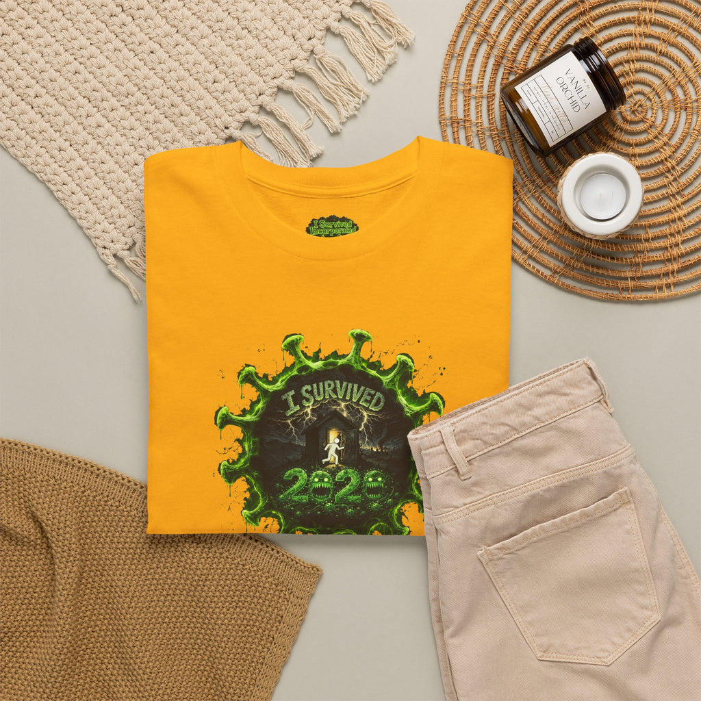 I Survived 2020 — PANDEMIC S1:E1: Director's Cut Special Edition "COVID-19: The Coronavirus" Unisex Garment-Dyed Tee