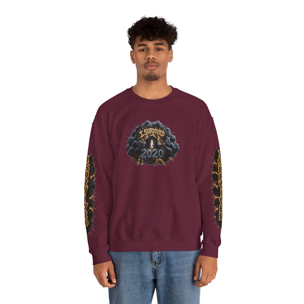 I Survived 2020 — Original PILOT Design: Director's Cut Special Edition Unisex Heavy Blend™ Crewneck Sweatshirt