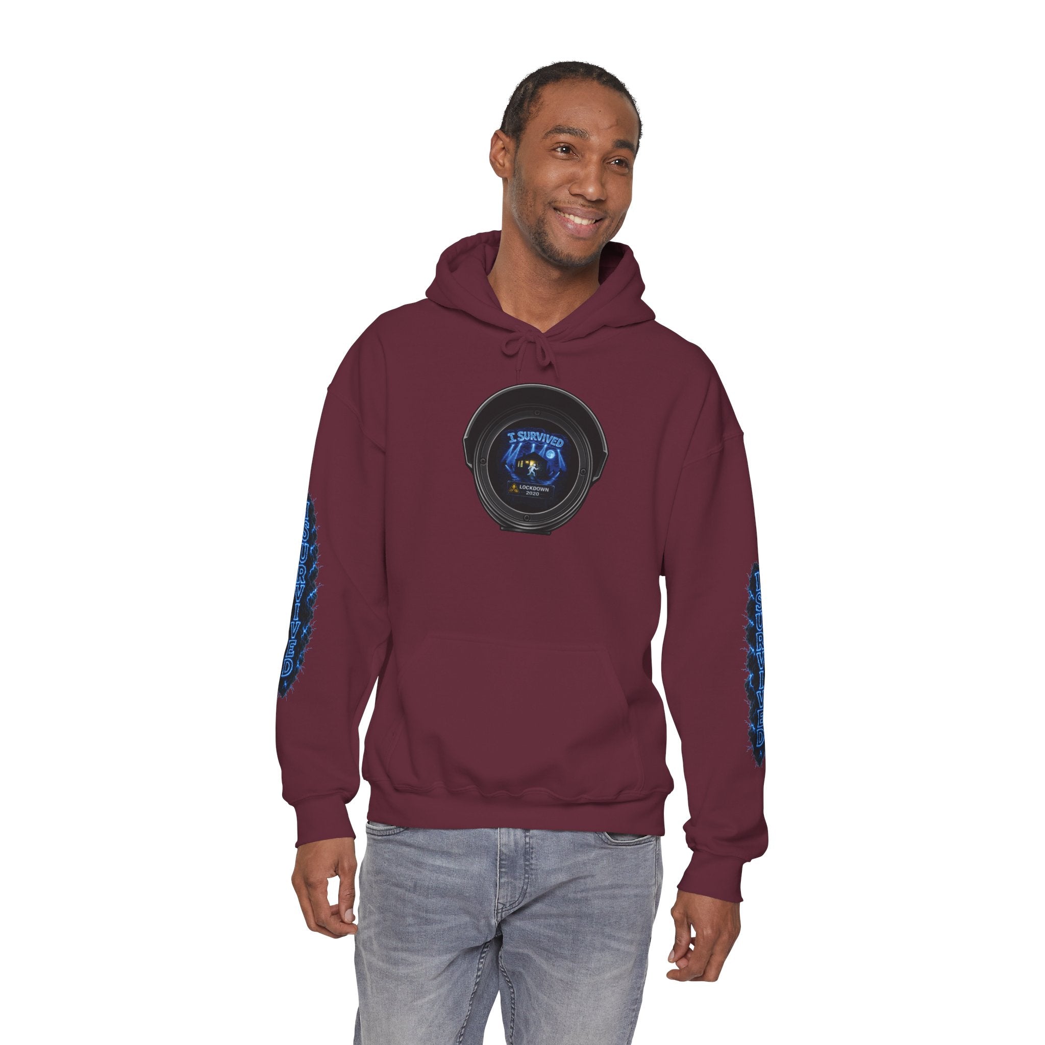 I Survived 2020 — Director's Cut S3:E1 "Quarantine" | Lockdown Edition Documentary Hoodie Sweatshirt