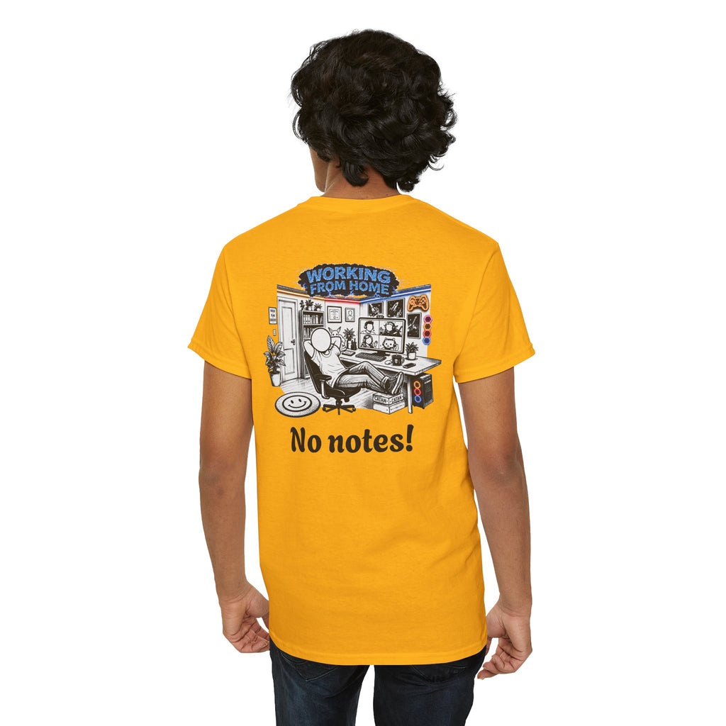 I Survived 2020 — LOCKDOWN S3:E4: Director's Cut "Working From Home" Unisex Heavy Cotton Tee