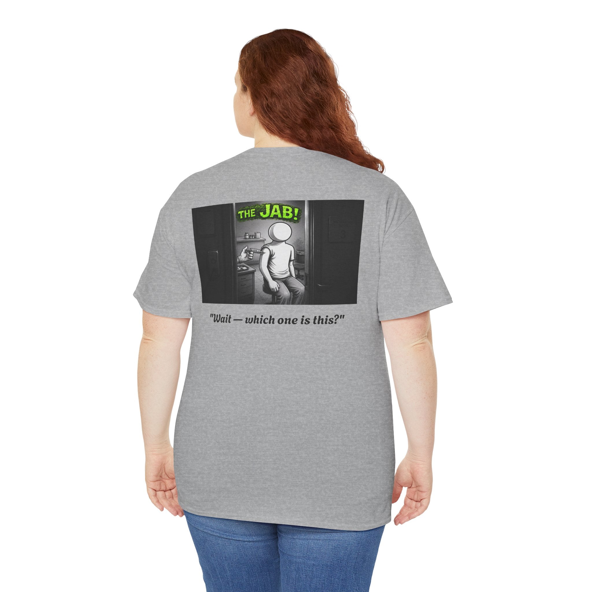 I Survived 2020 — Director's Cut S1:E3 "The Jab!" | Pandemic Edition Unisex Heavy Cotton Tee
