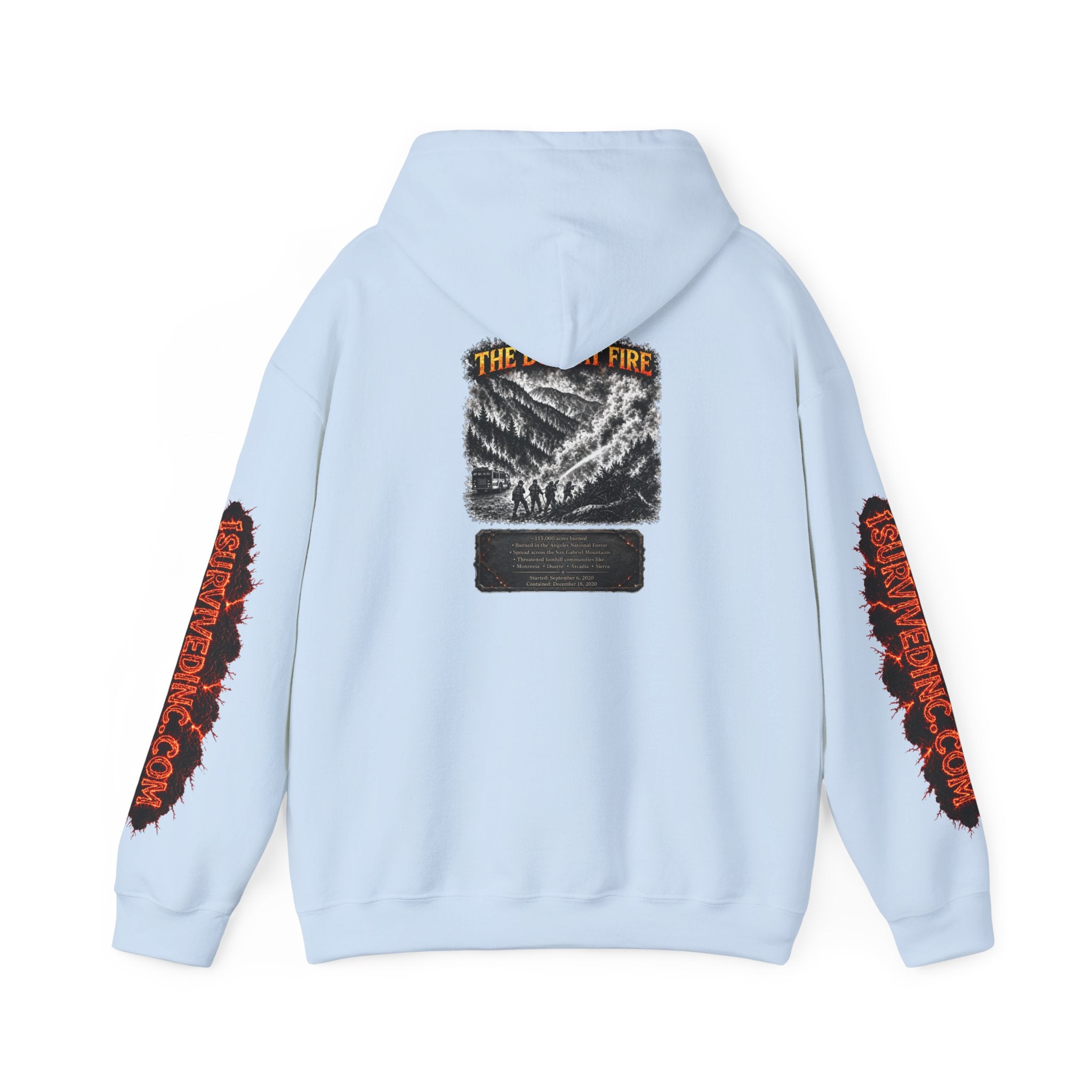 I Survived 2020 — WILDFIRES S2:E2: "The Bobcat Fire" Memorial Hoodie
