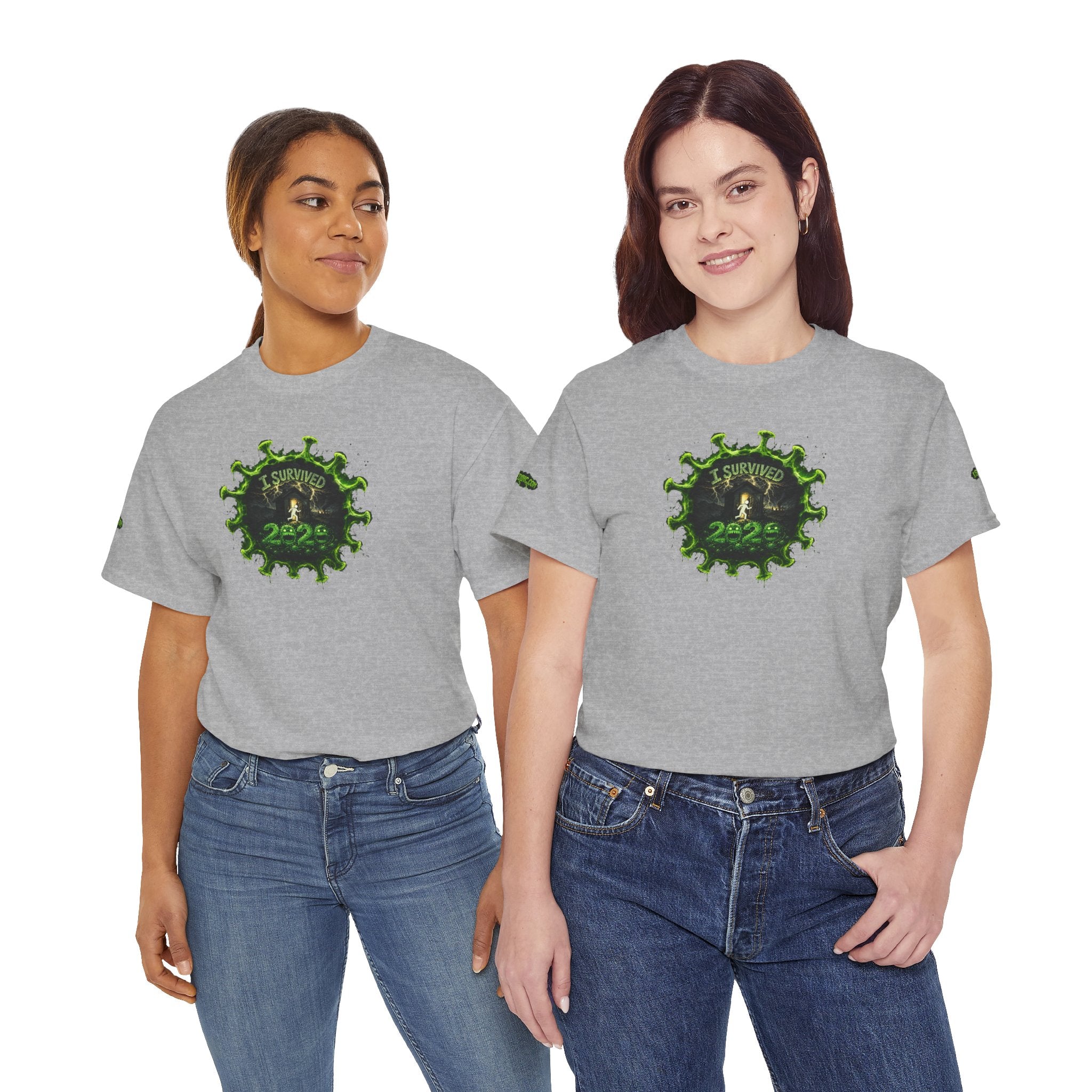 I Survived 2020 — PANDEMIC S1:E3: Director's Cut Special Edition "The Jab!" Unisex Heavy Cotton Tee