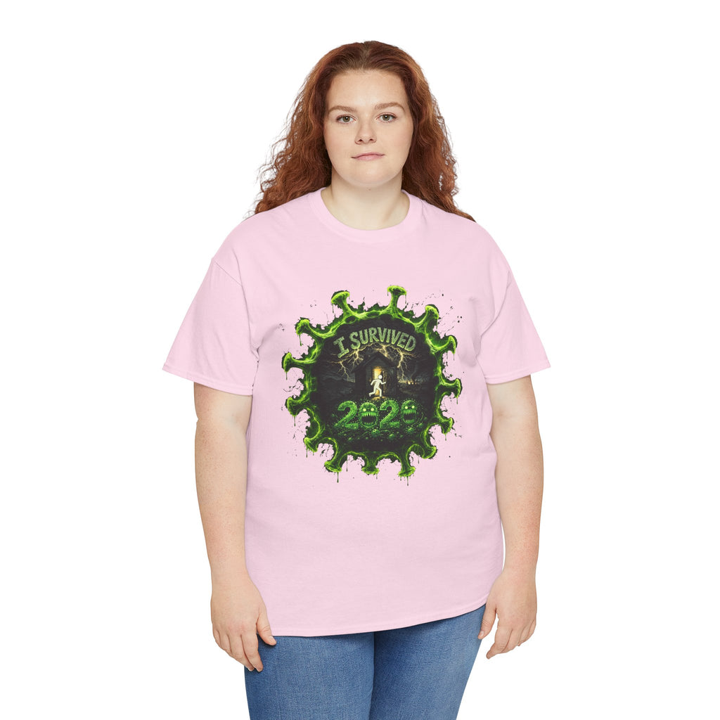 I Survived 2020 — Director's Cut S1:E4 "Mask Madness Mayhem Moment" | Pandemic Edition Unisex Heavy Cotton Tee