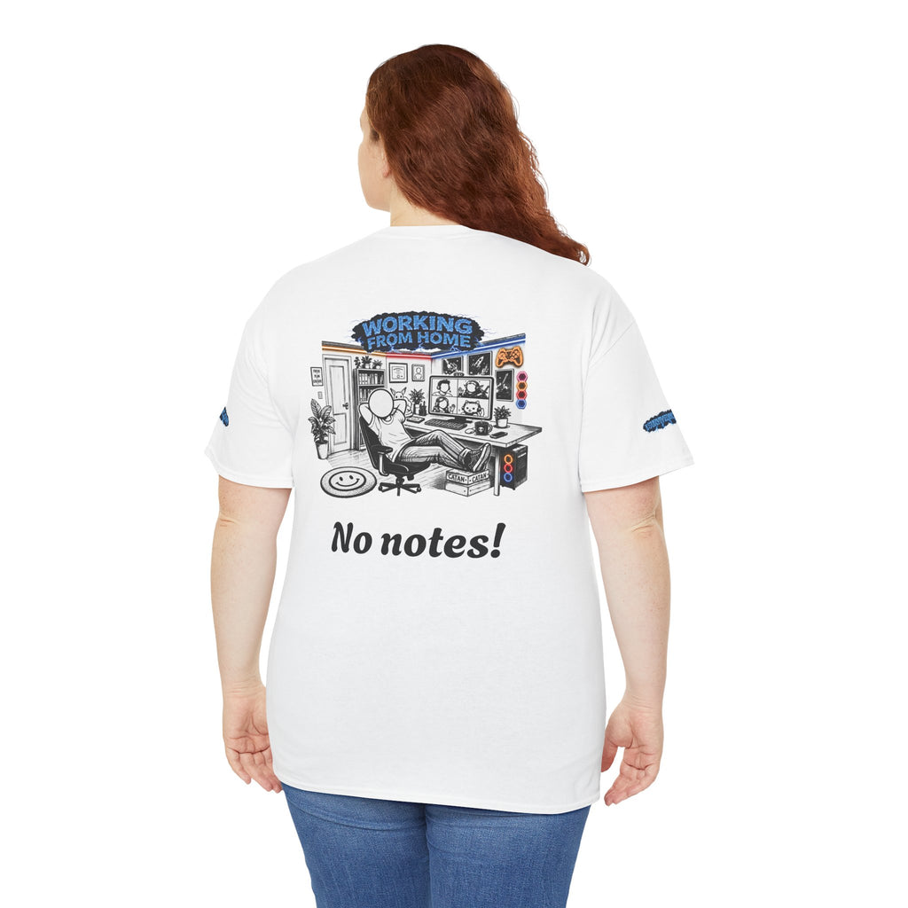 I Survived 2020 — LOCKDOWN S3:E3: Director's Cut Special Edition "Working From Home" Unisex Heavy Cotton Tee