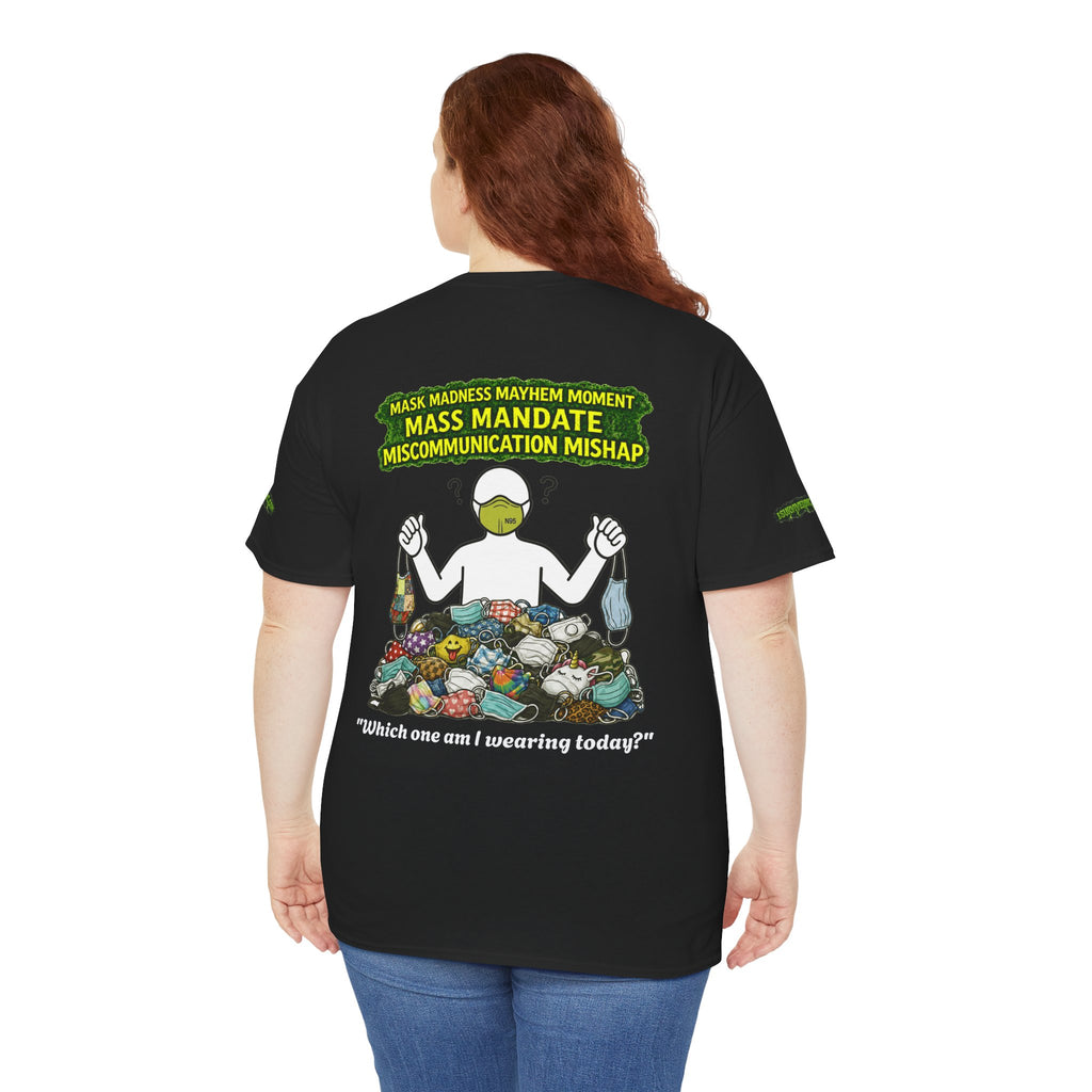 I Survived 2020 — PANDEMIC S1:E4: Director's Cut Special Edition "Mask Madness" Unisex Heavy Cotton Tee