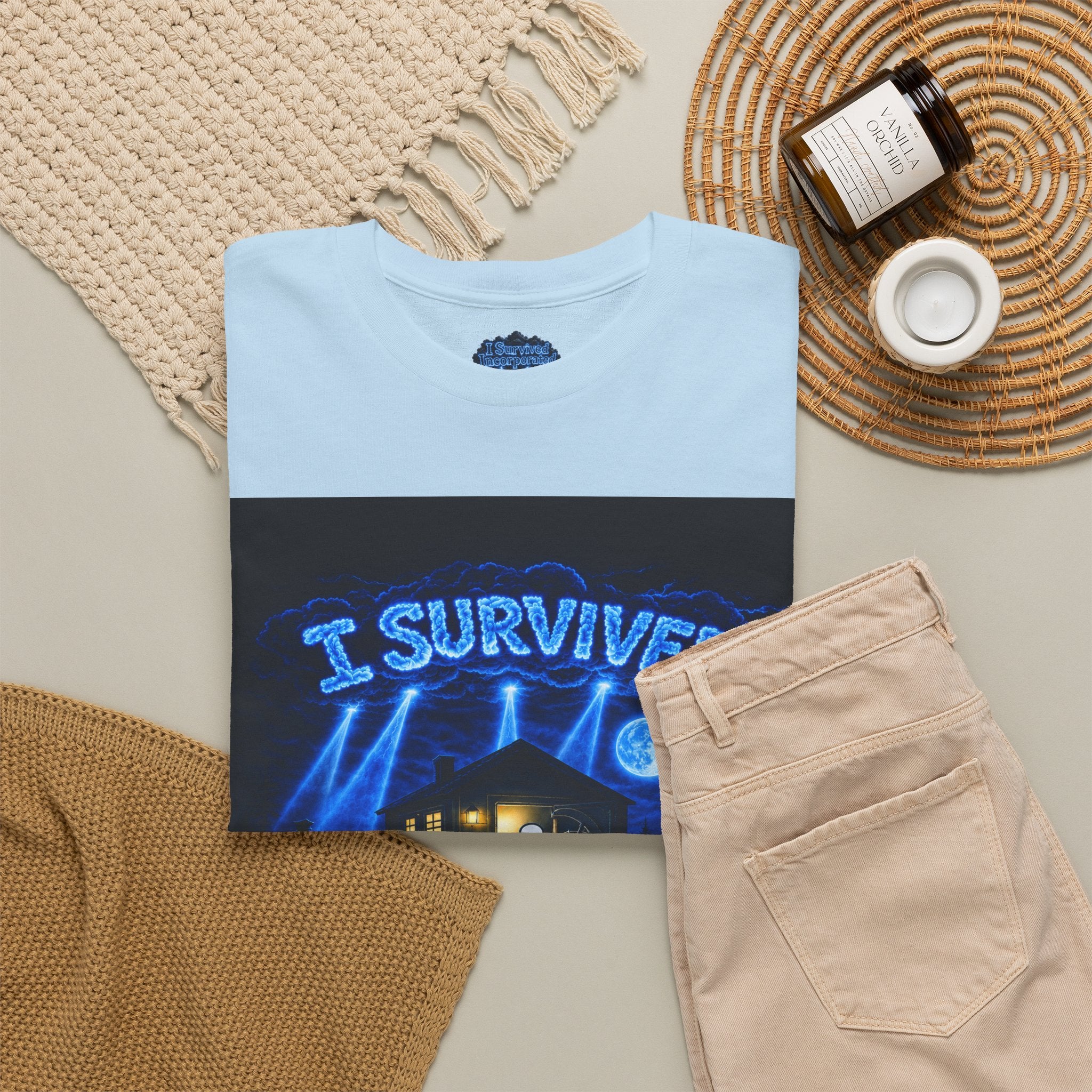 Copy of  I Survived 2020 — S3:E1 "Quarantine" | Lockdown Edition Documentary Unisex Heavy Cotton Tee