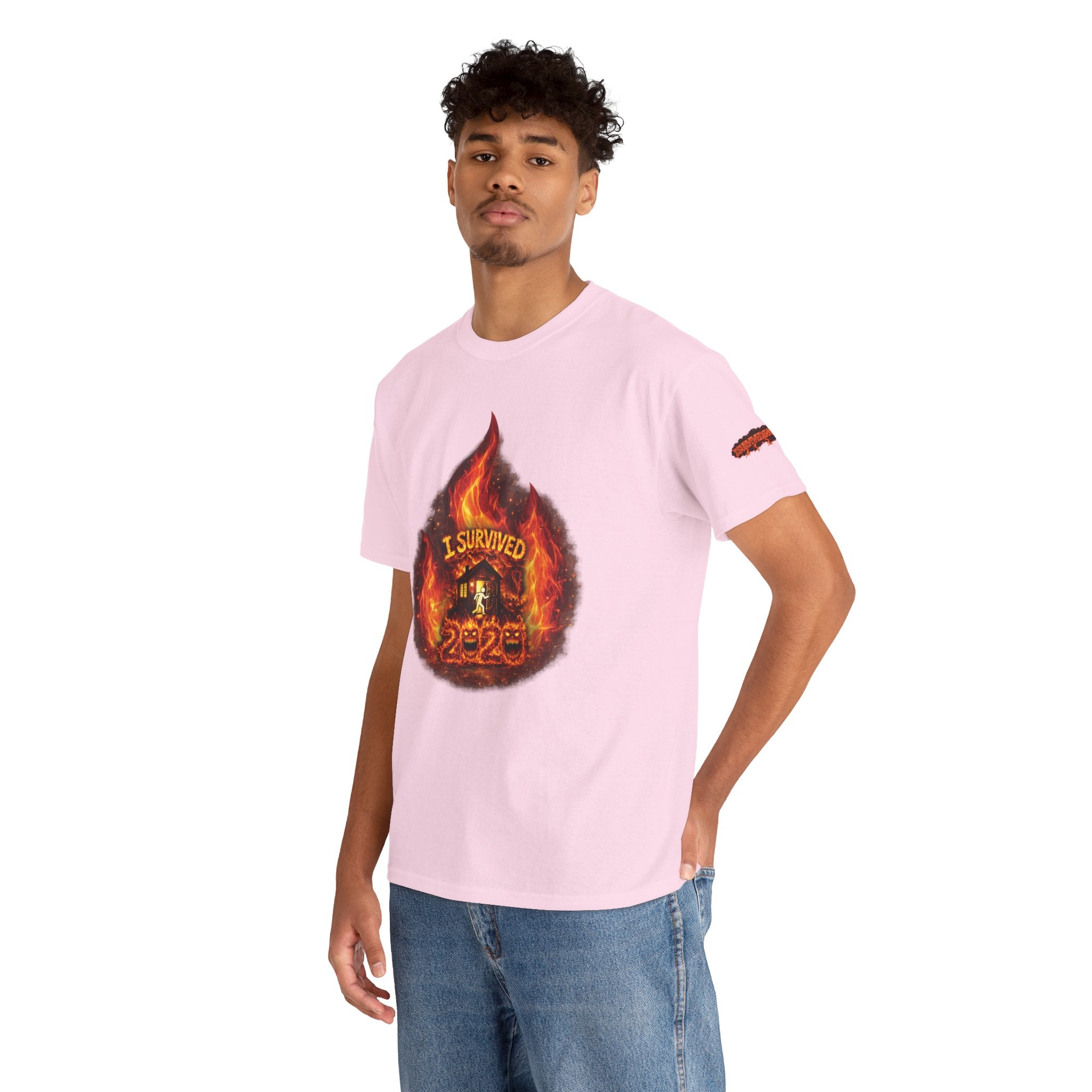 I Survived 2020 — Director's Cut S2:E3 "The California Wildfires" | Wildfire Edition Memorial Unisex Heavy Cotton Tee (SPECIAL EDITION)