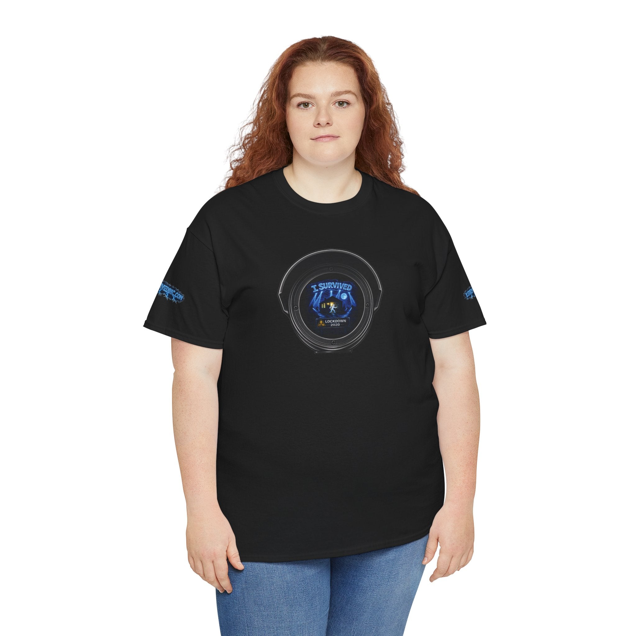 I Survived 2020 — LOCKDOWN S3:E3: Director's Cut Special Edition "Working From Home" Unisex Heavy Cotton Tee
