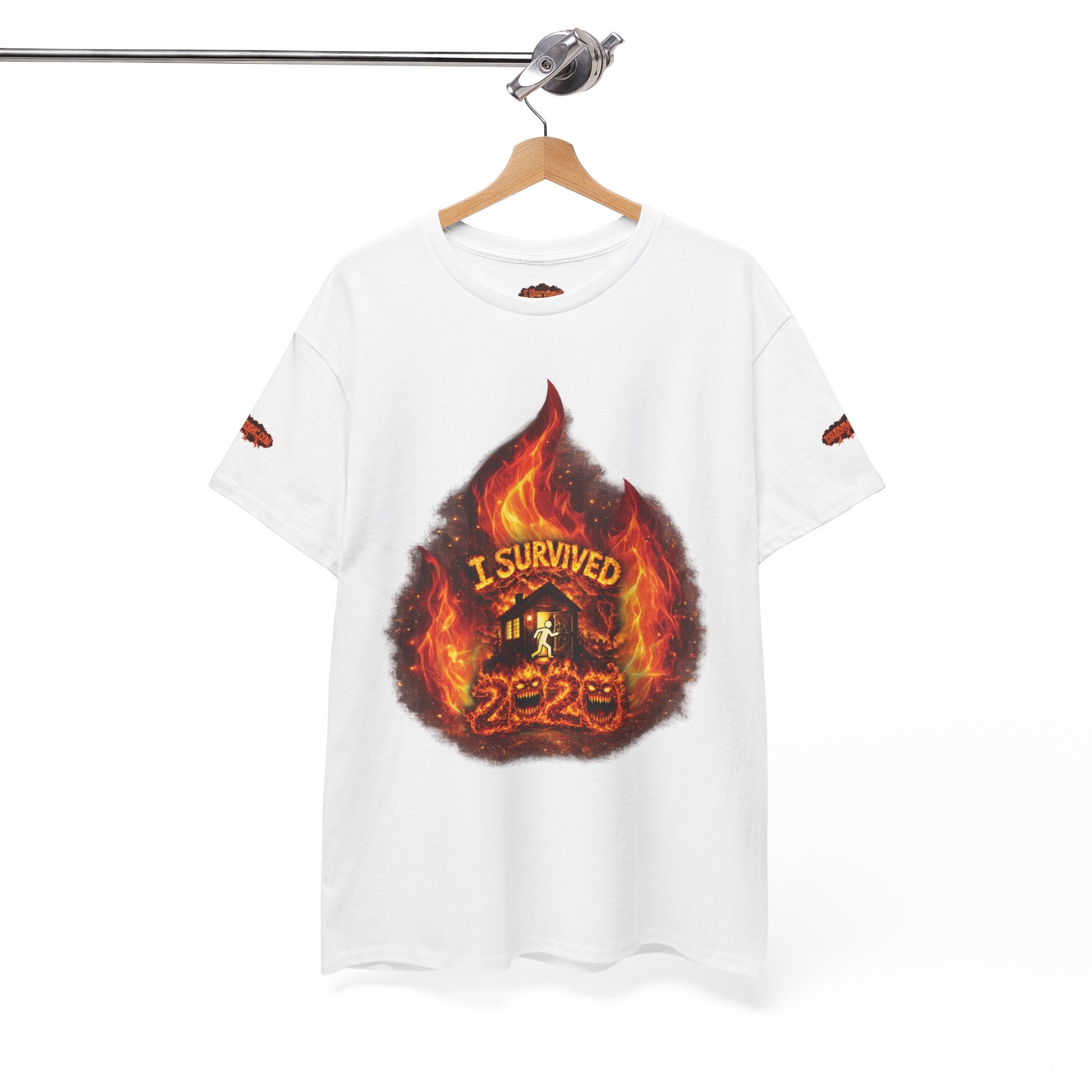 I Survived 2020 — Director's Cut S2:E1 "Berry Creek" | Wildfire Edition Memorial Unisex Heavy Cotton Tee (SPECIAL EDITION)