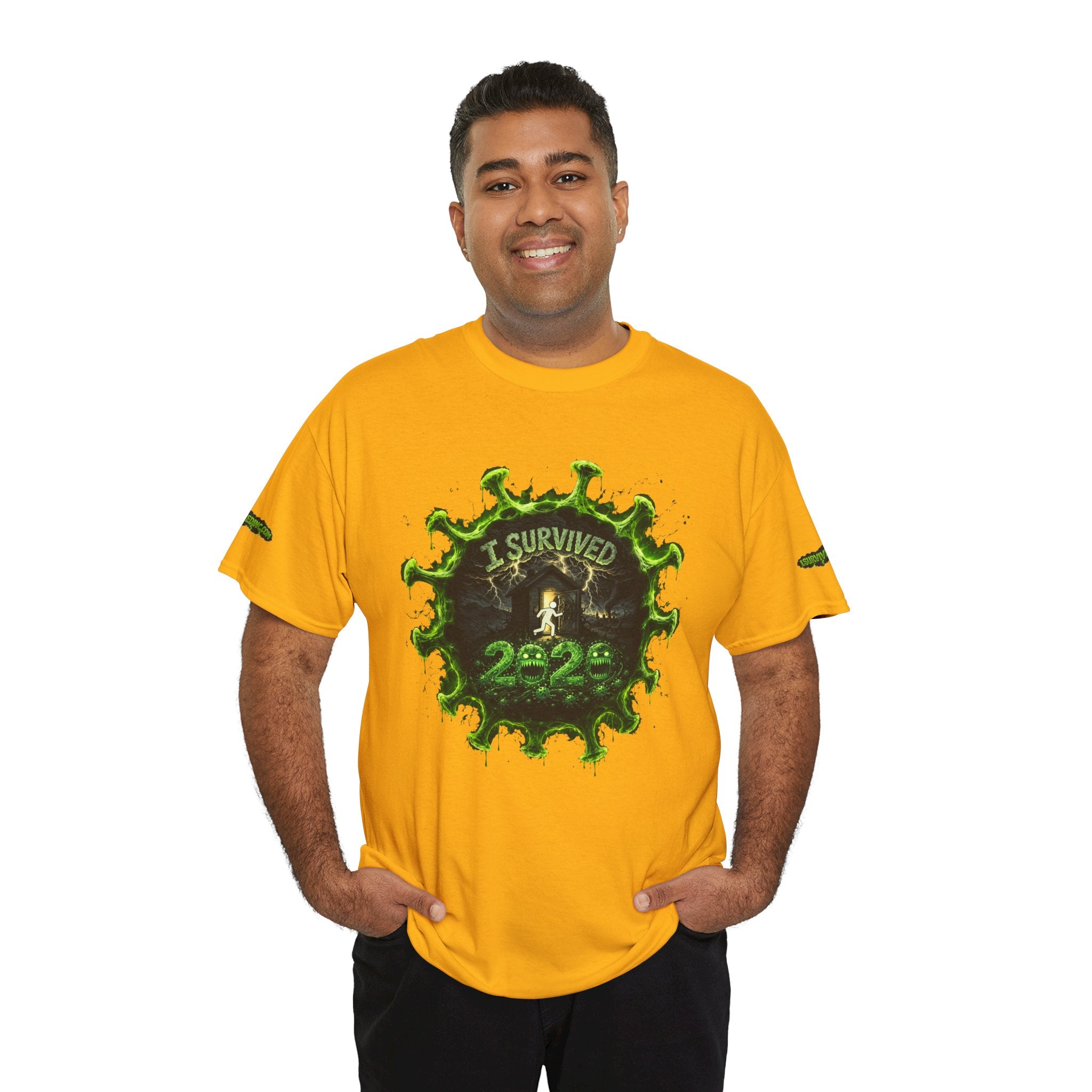 I Survived 2020 — Director's Cut S1:E2 "The Coming of COVID" | Pandemic Edition Unisex Heavy Cotton Tee (SPECIAL EDITION)