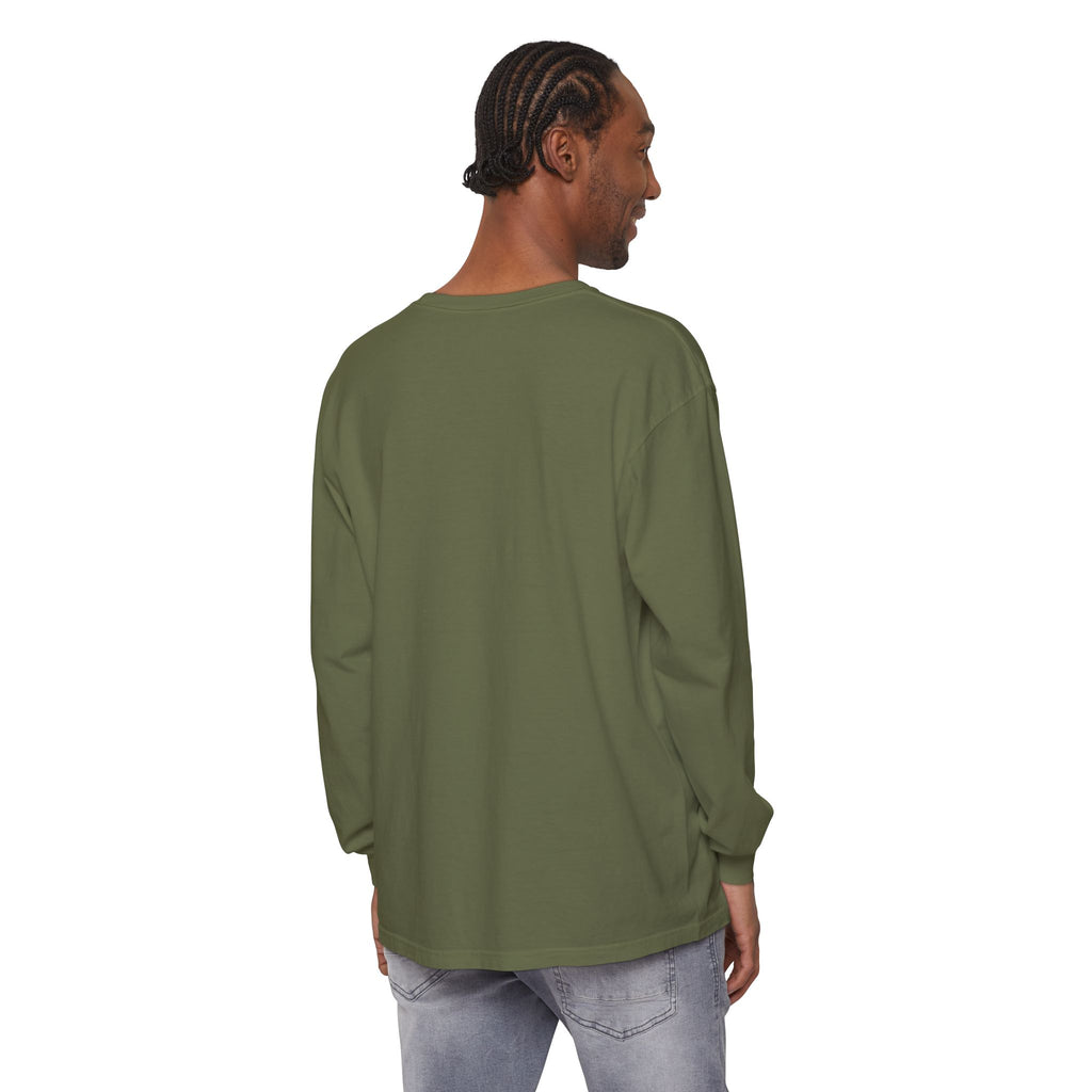 I Survived 2020 — Original Design Teaser Tee | Season 1 Premiere Drop Unisex Garment-dyed Long Sleeve T-Shirt