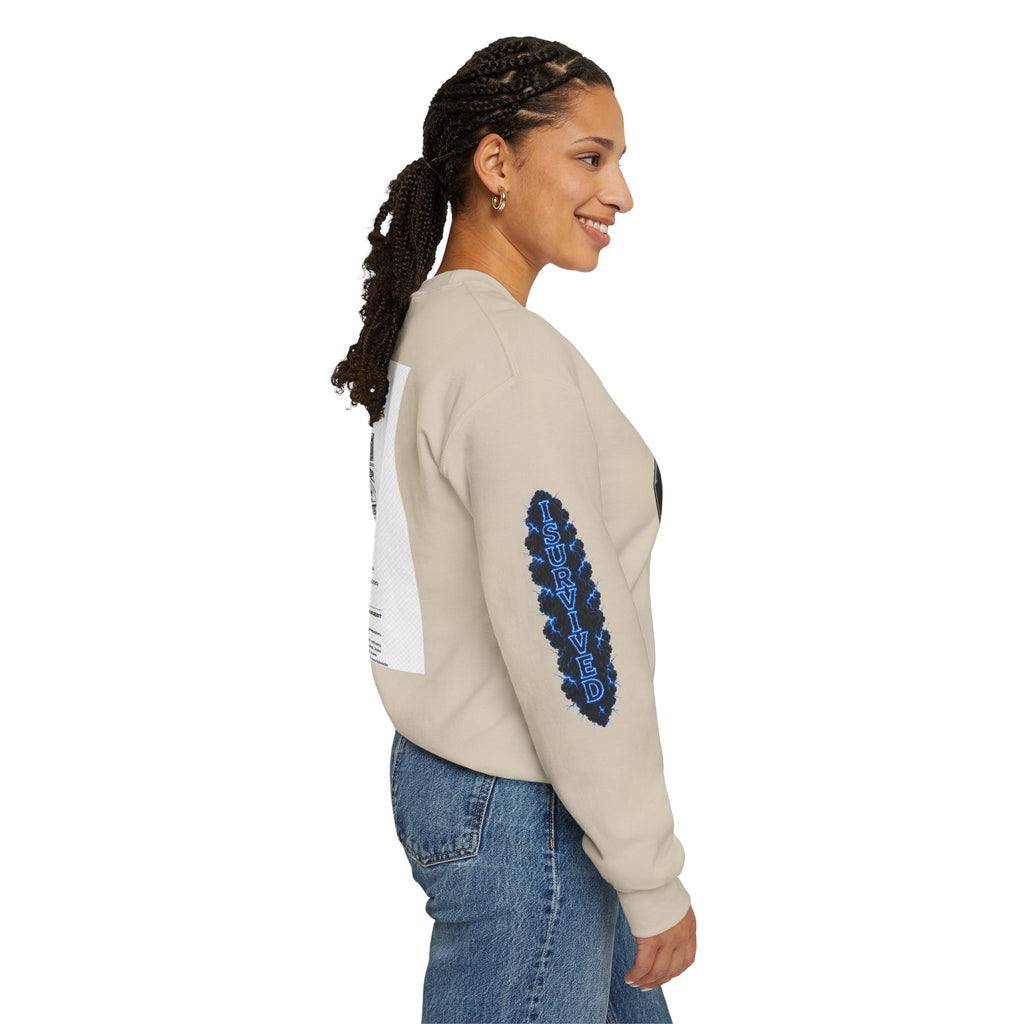 I Survived 2020 — Director's Cut S3:E1 "Quarantine" | Lockdown Edition Documentary Unisex Heavy Blend™ Crewneck Sweatshirt