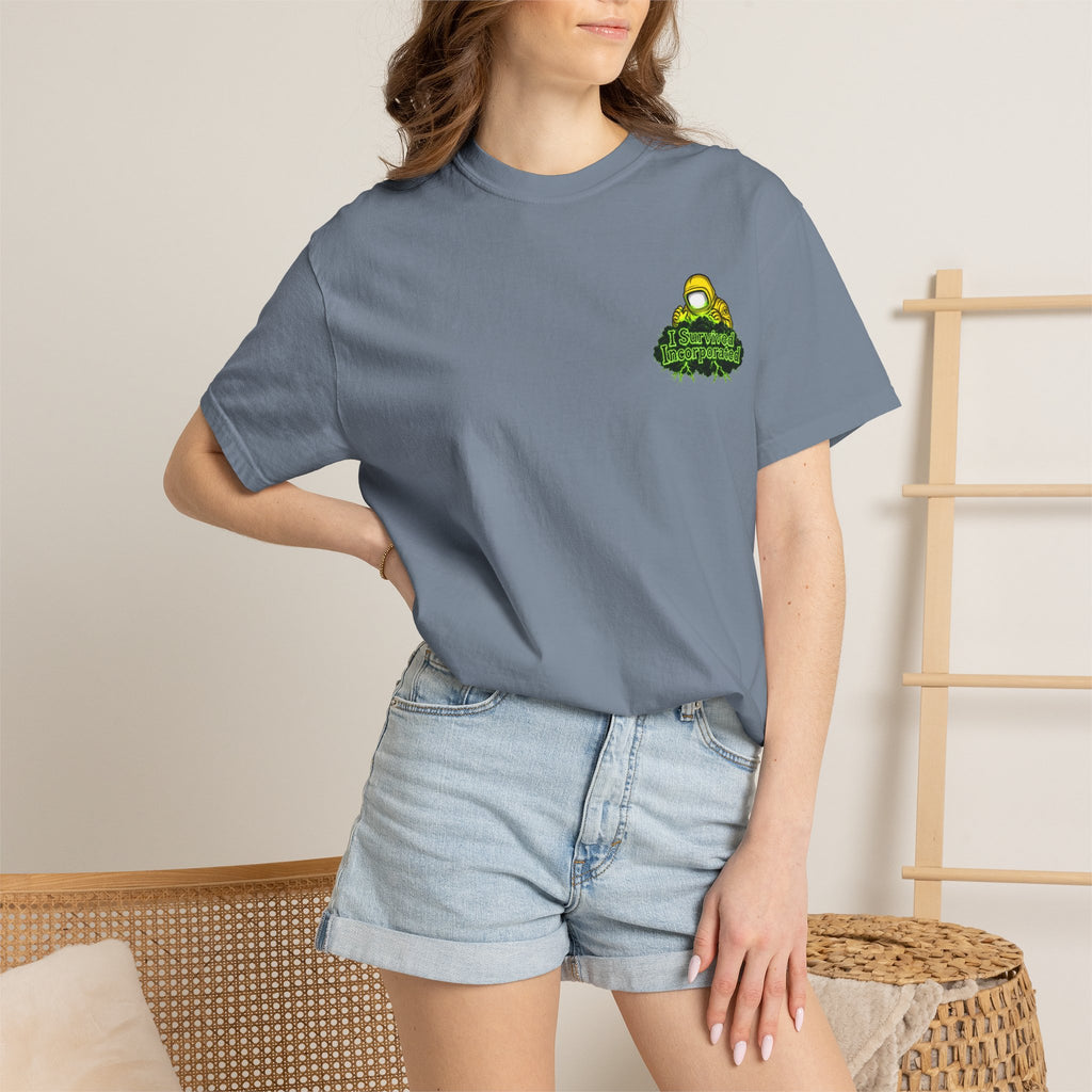 I Survived 2020 — "Please Stand By" Test Pattern Toxic Signal Tee Summer Premiere Unisex Garment-Dyed T-shirt